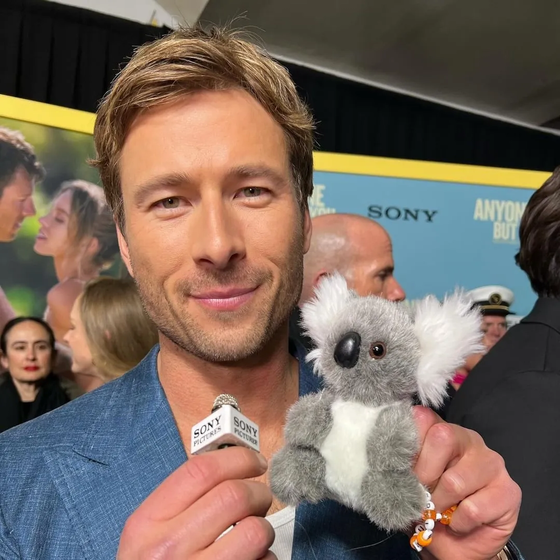 Glen Powell at an event for Anyone But You (2023)