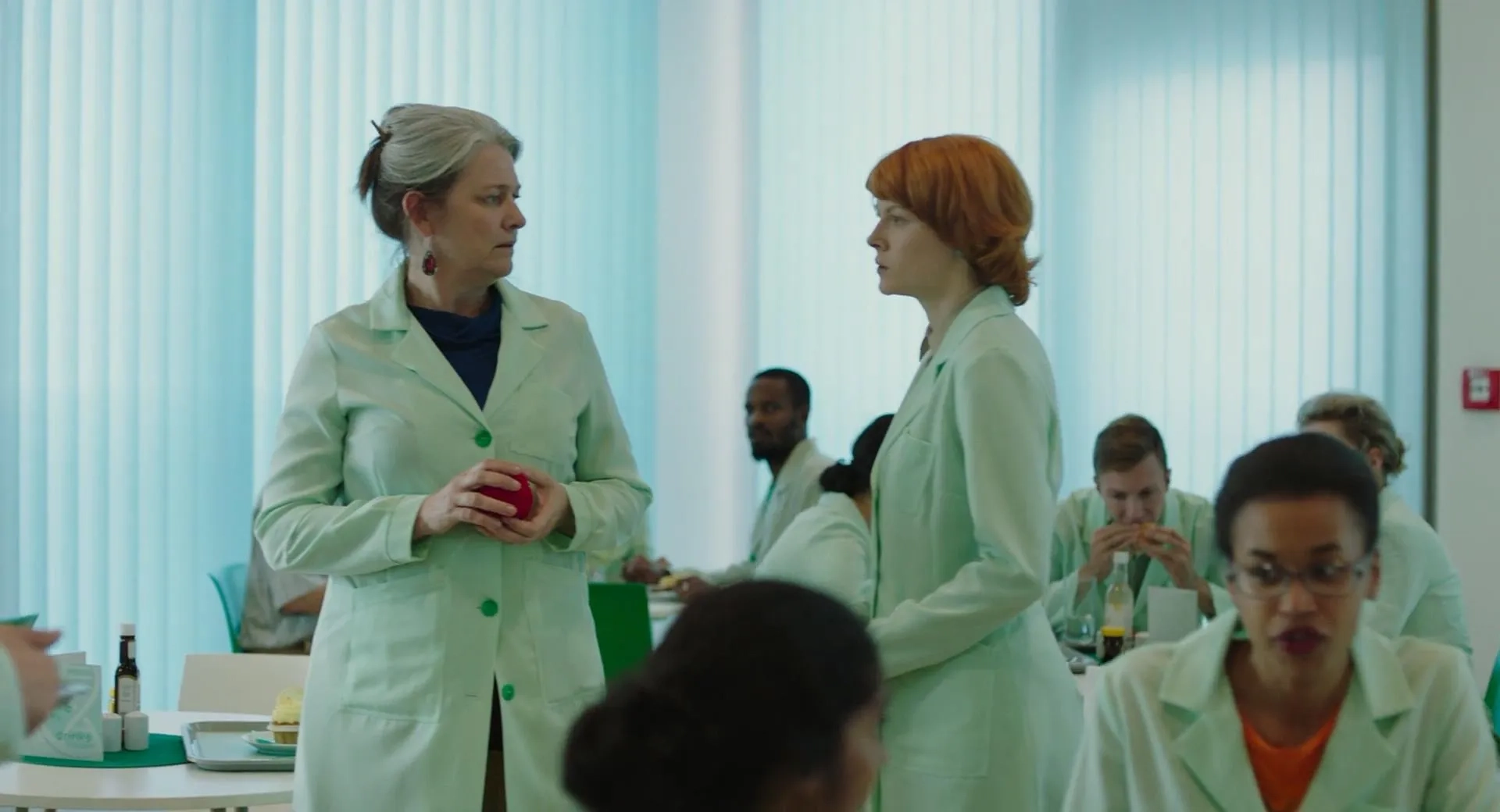 Kerry Fox and Emily Beecham in Little Joe (2019)