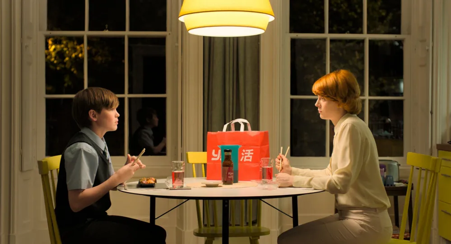 Emily Beecham and Kit Connor in Little Joe (2019)