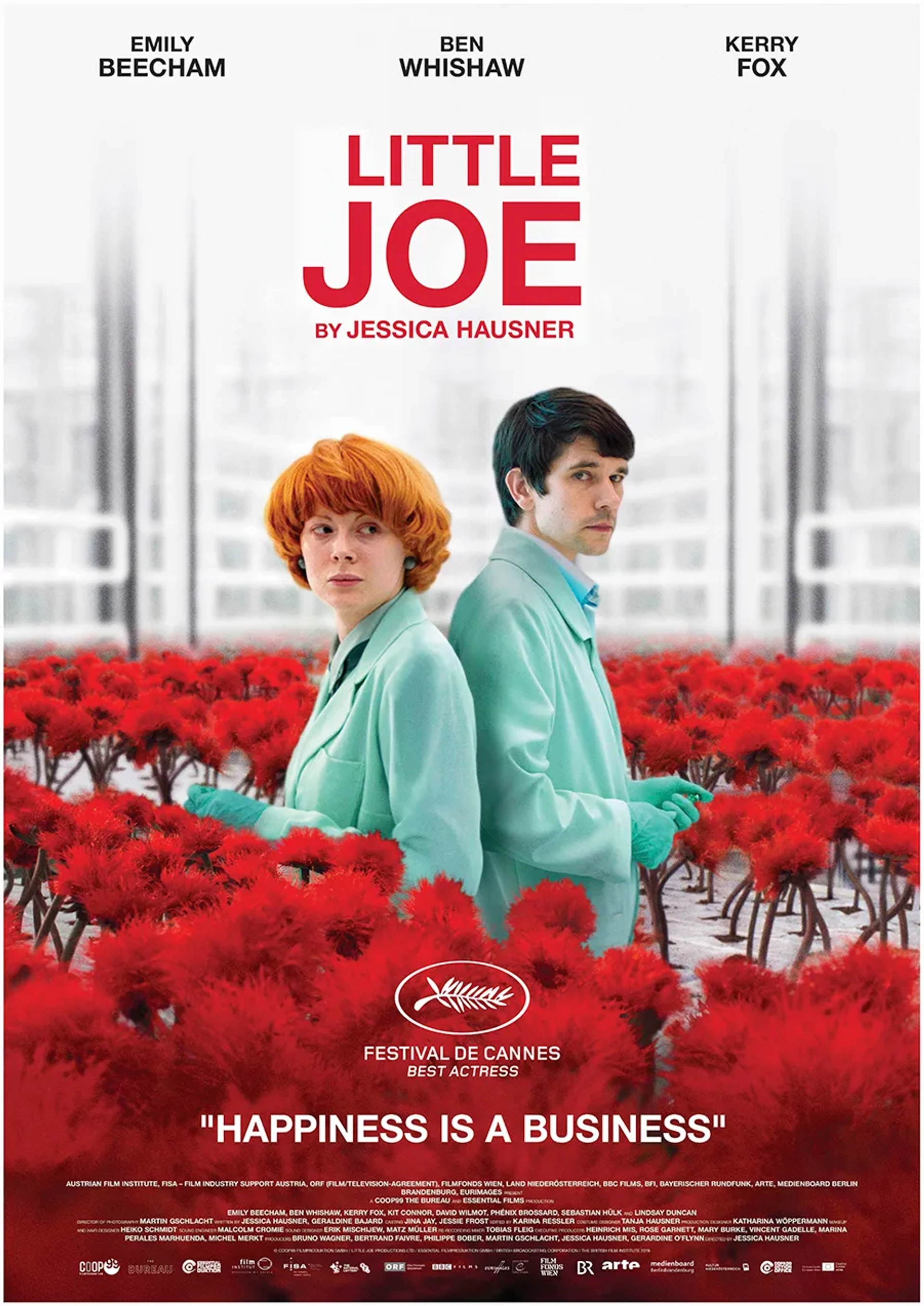 Ben Whishaw and Emily Beecham in Little Joe (2019)