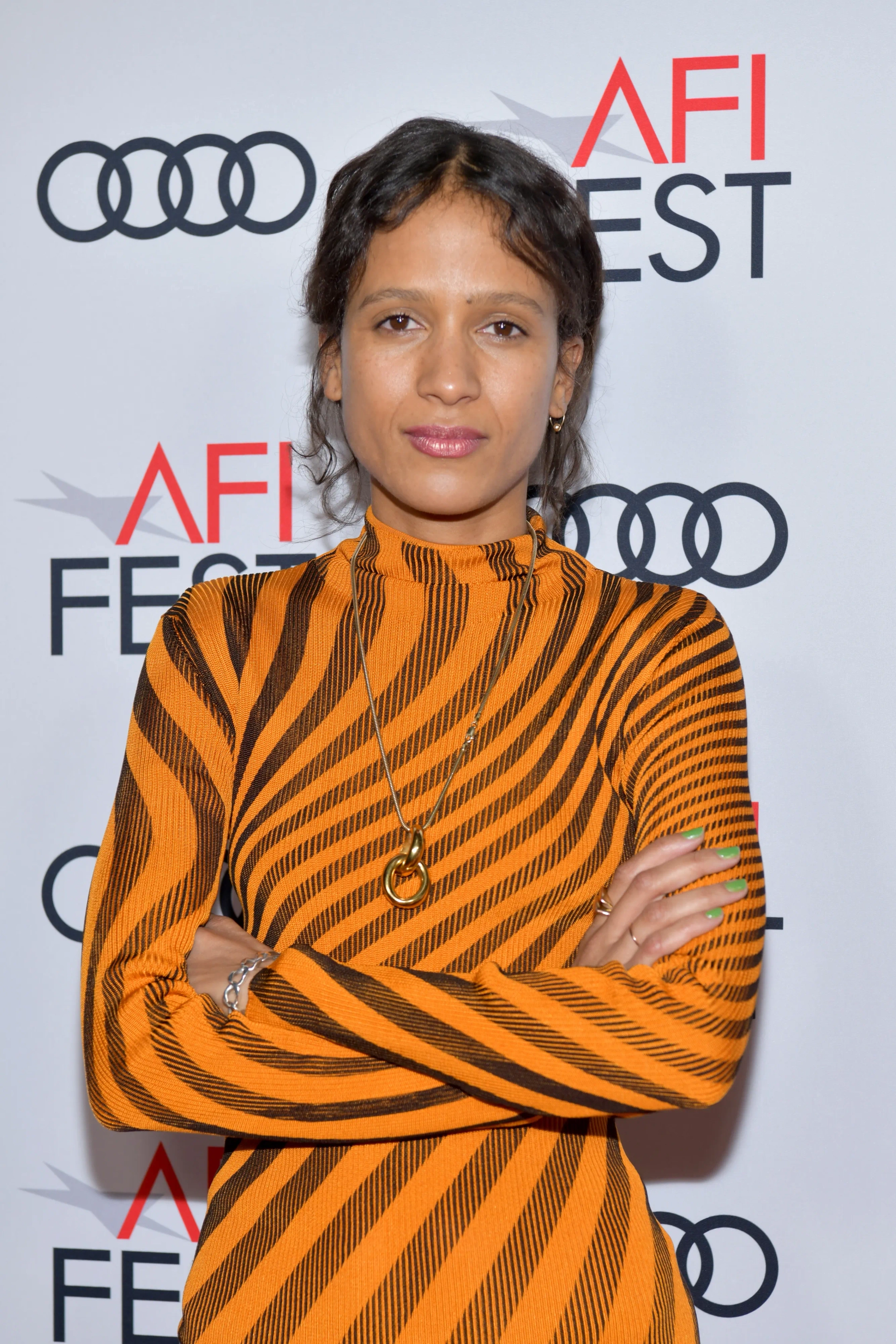 Mati Diop at an event for Atlantics (2019)