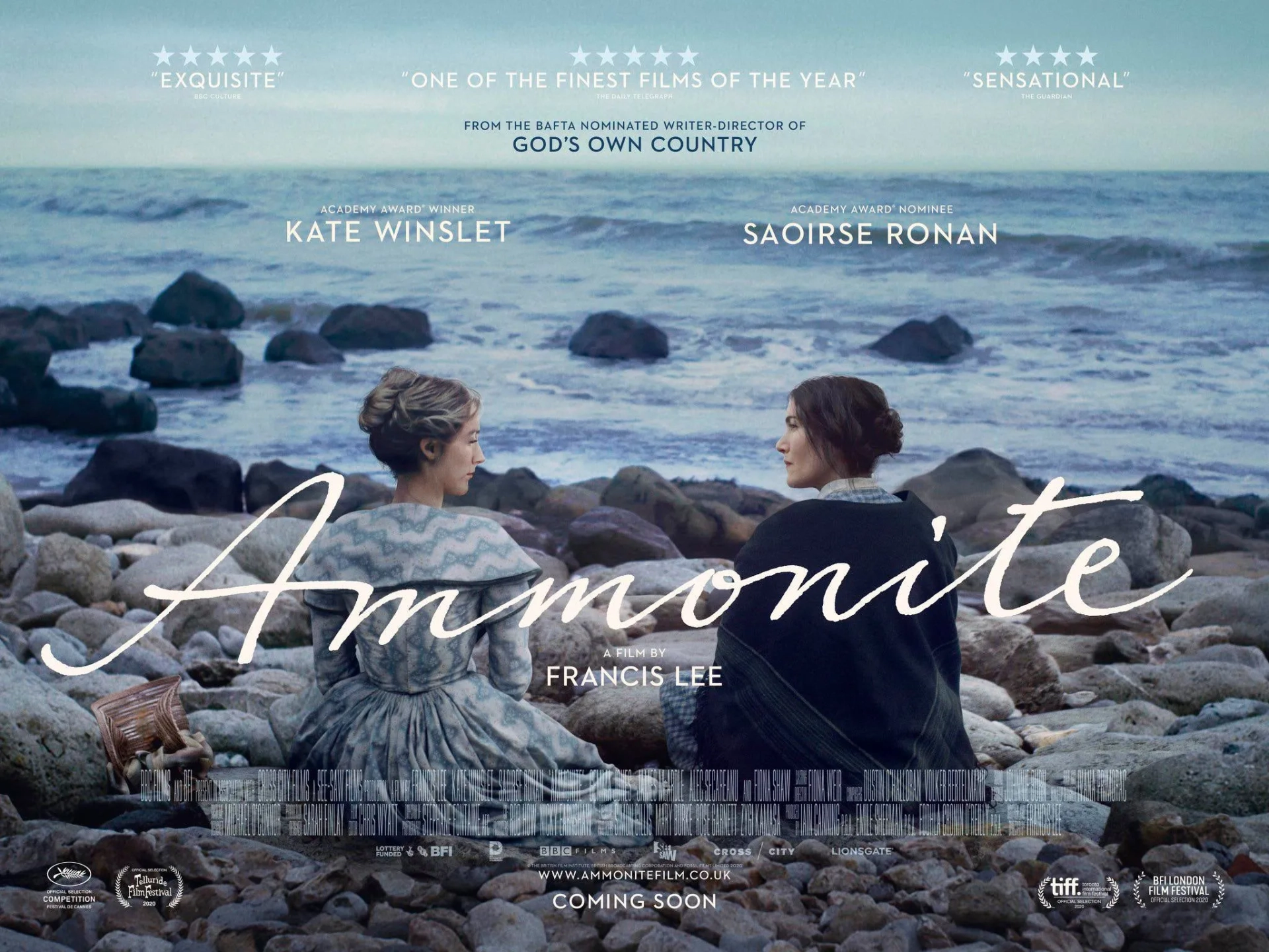 Kate Winslet and Saoirse Ronan in Ammonite (2020)