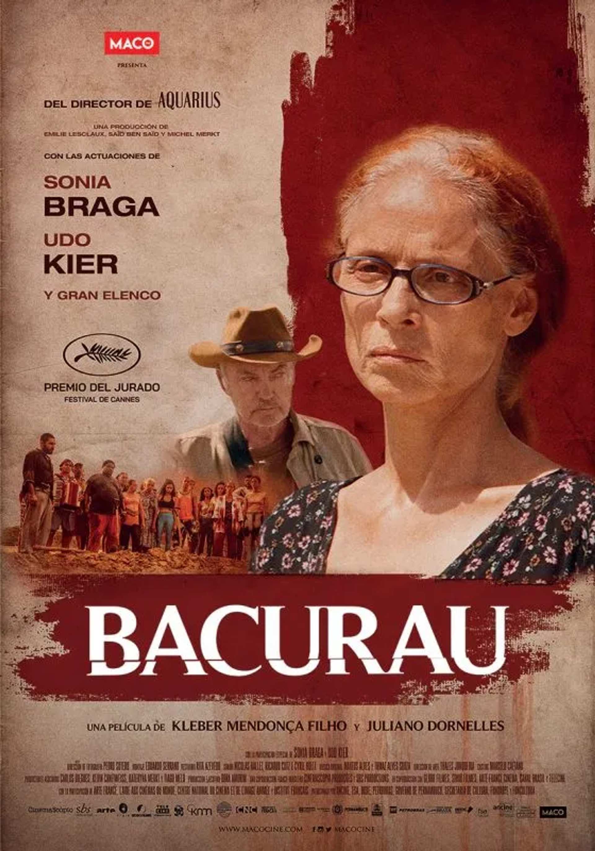 Sonia Braga and Udo Kier in Bacurau (2019)