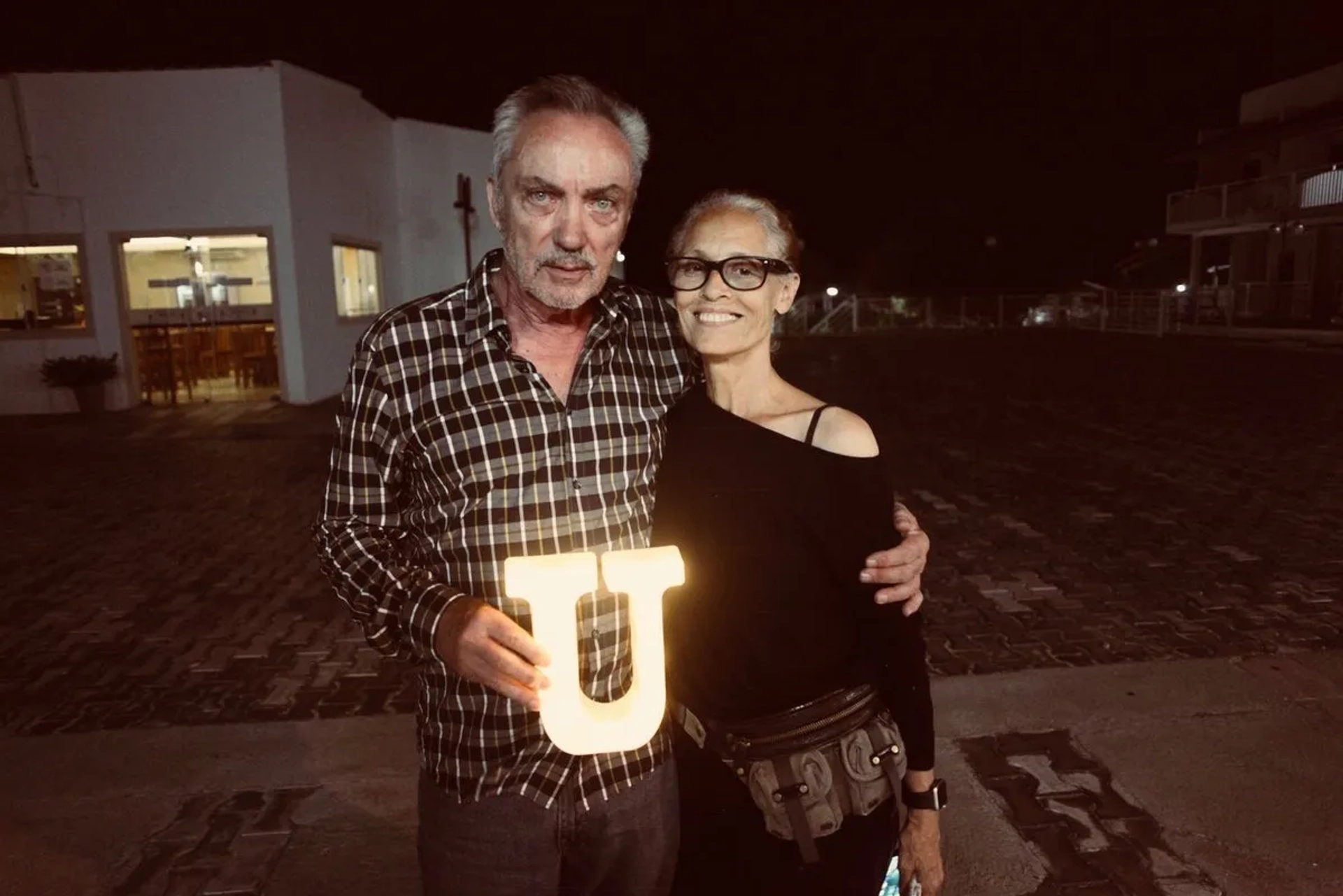 Sonia Braga and Udo Kier in Bacurau (2019)