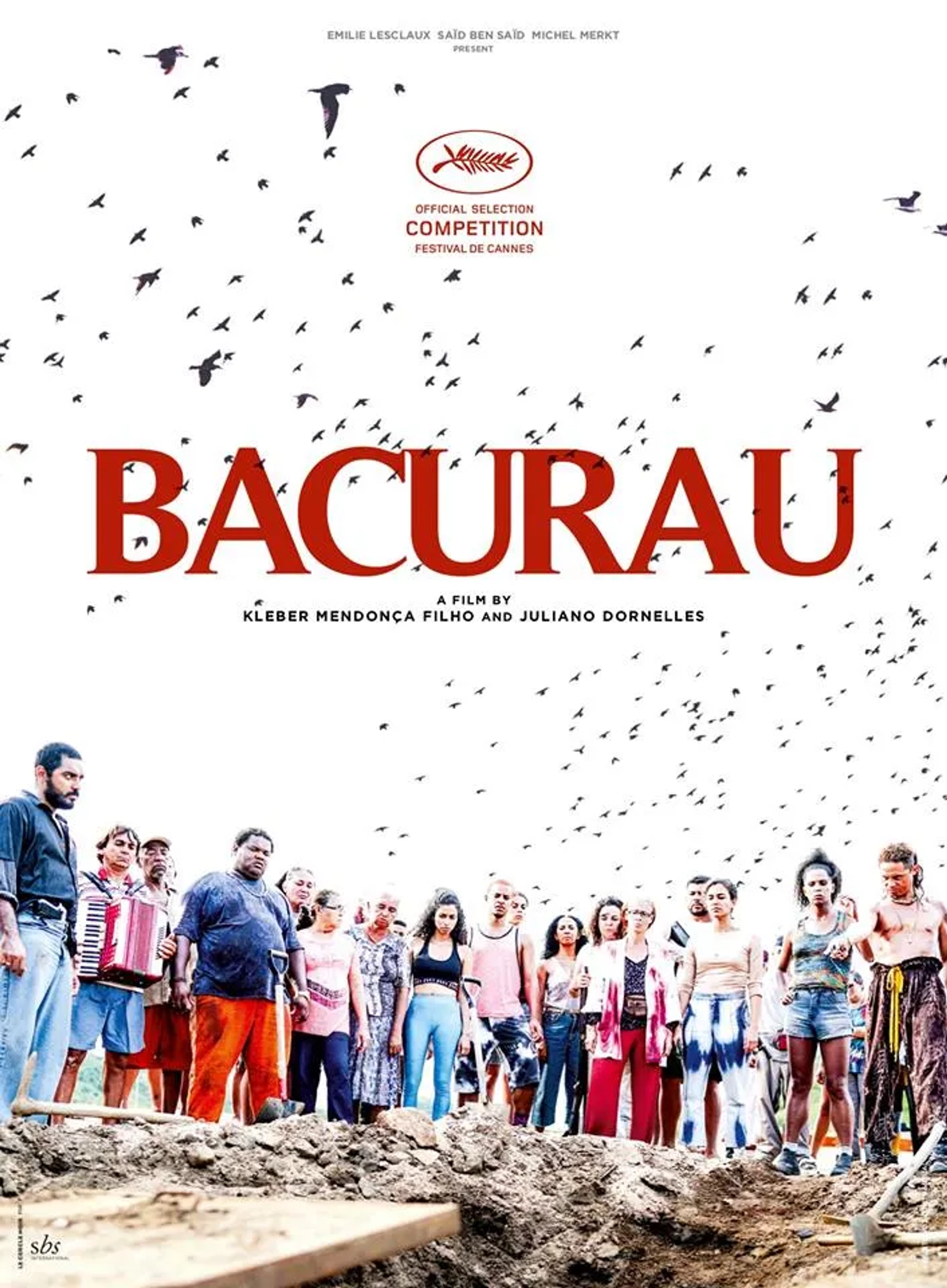 Sonia Braga, Luciana Souza, Thomas Aquino, Silvero Pereira, and Bárbara Colen in Bacurau (2019)