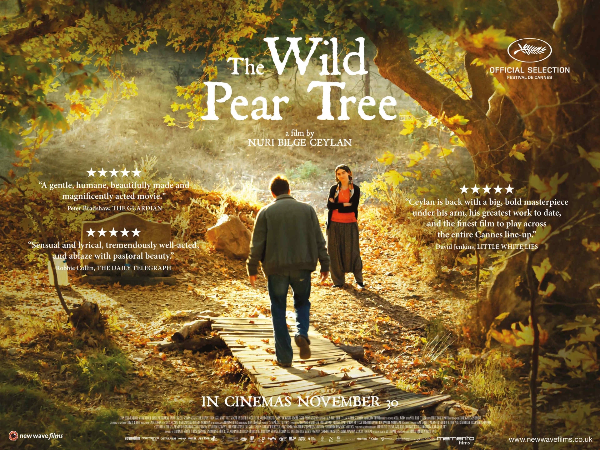 Hazar Ergüçlü and Dogu Demirkol in The Wild Pear Tree (2018)