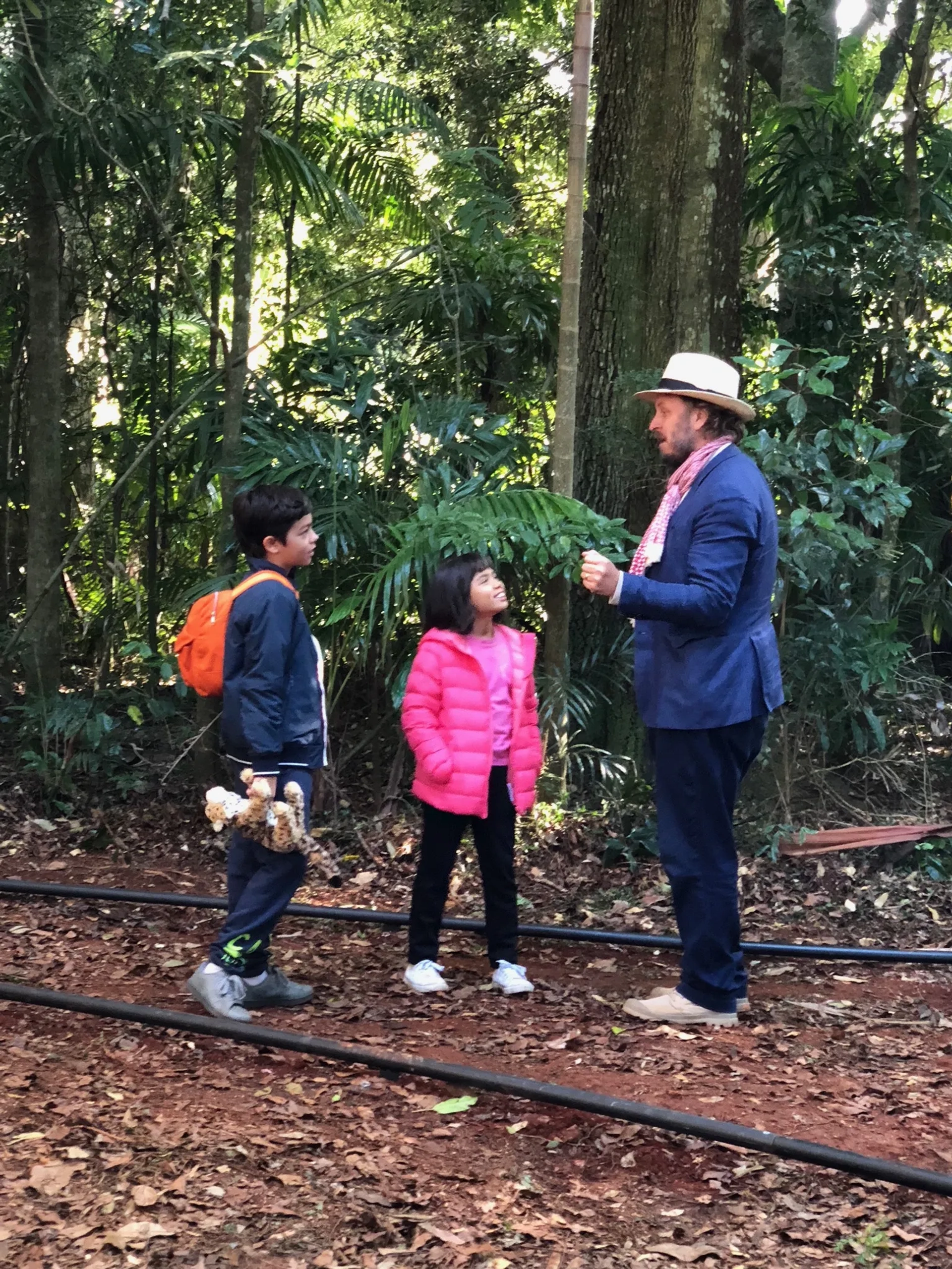 James Bobin, Malachi Barton, and Madelyn Miranda in Dora and the Lost City of Gold (2019)