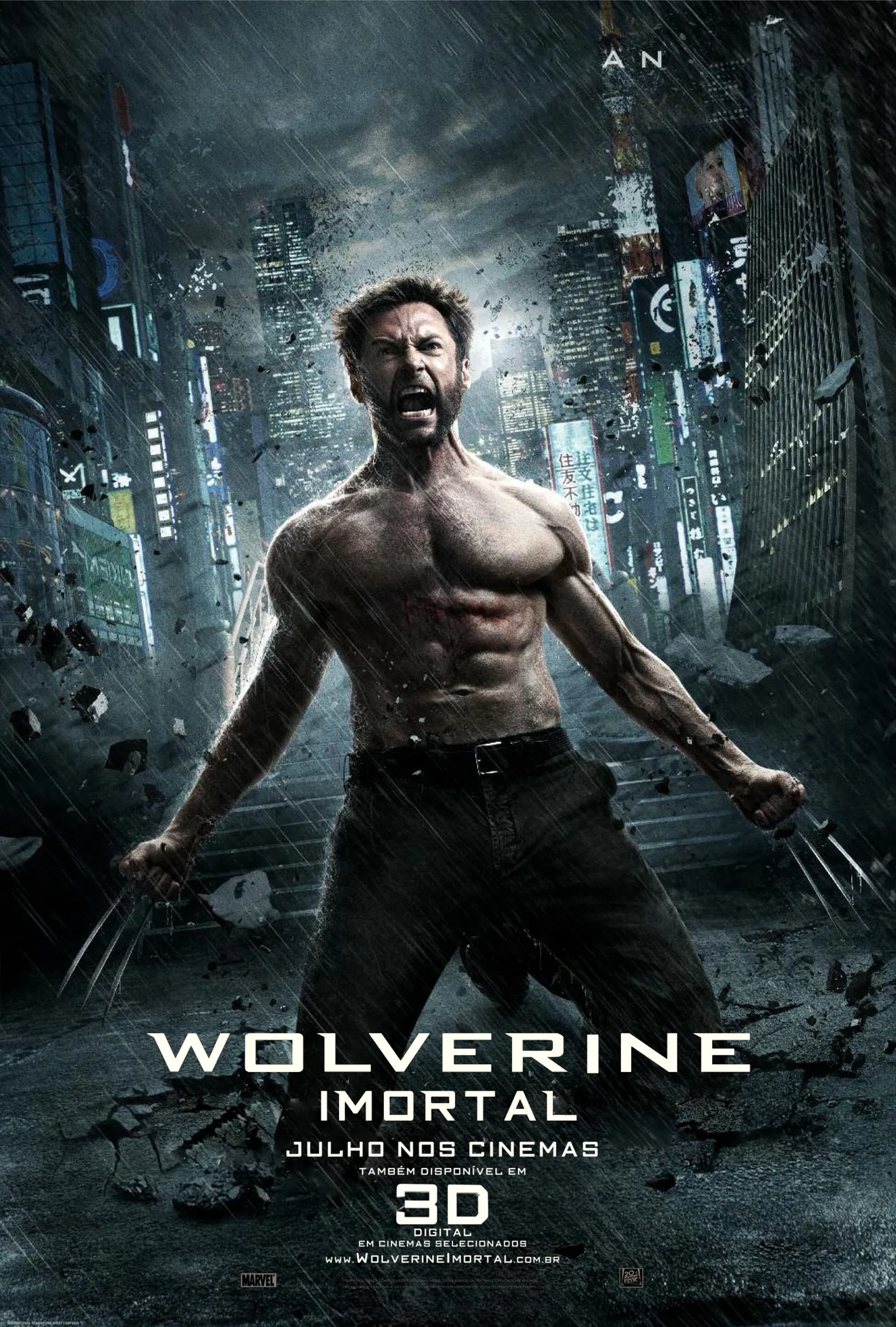 Hugh Jackman in The Wolverine (2013)