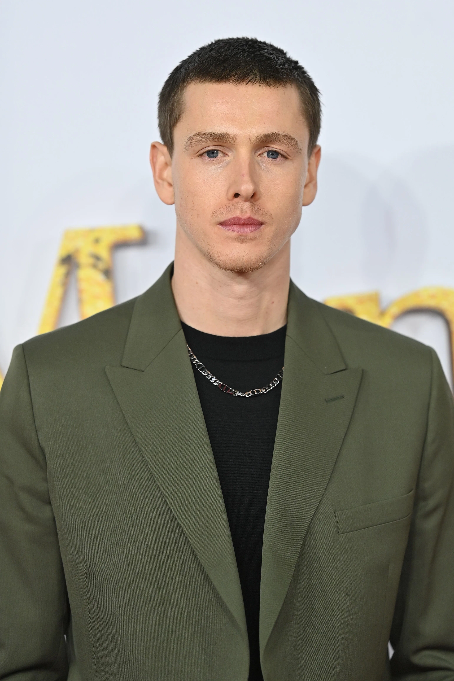 Harris Dickinson at an event for The King's Man (2021)