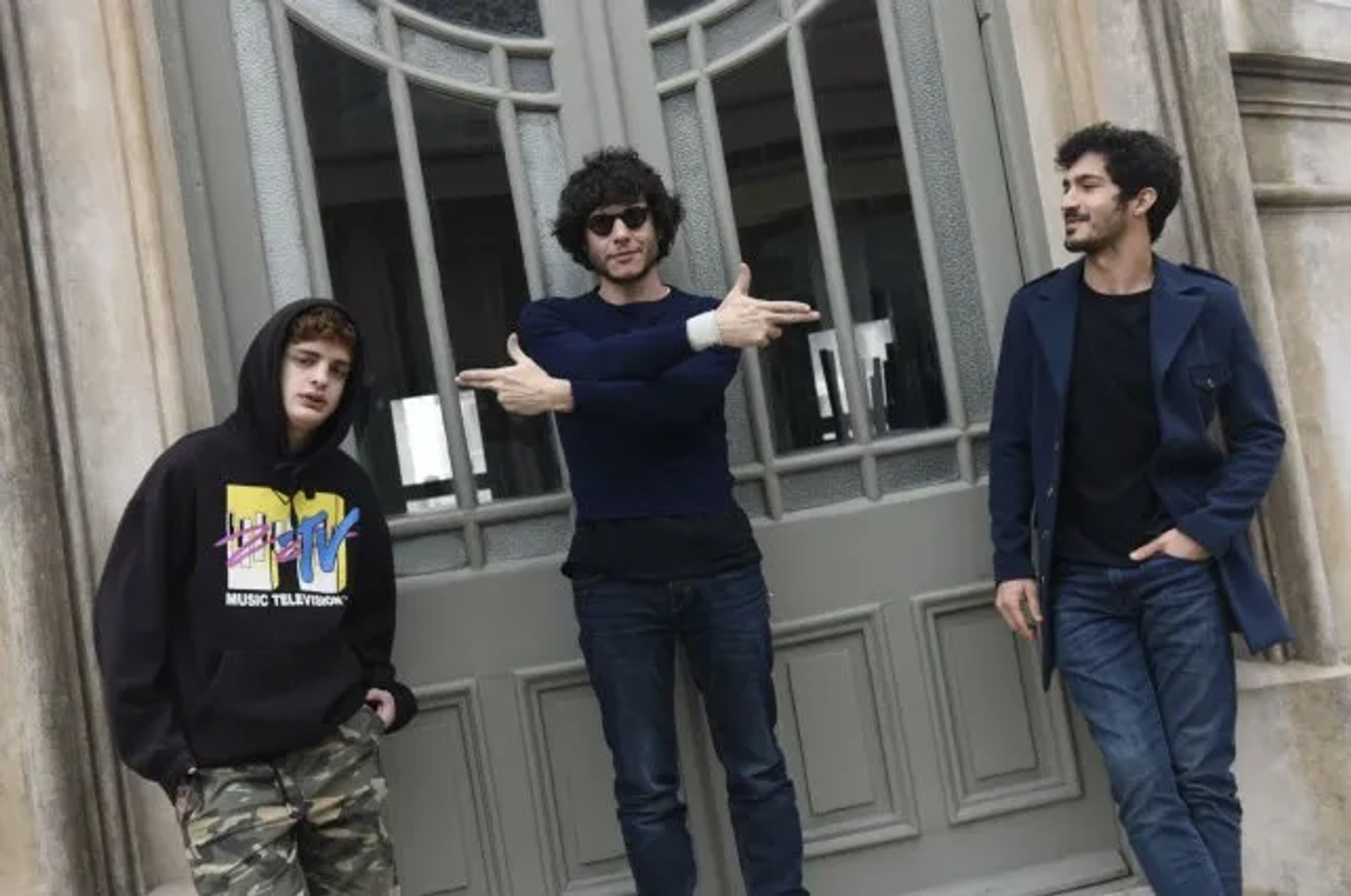 Luis Ortega, Chino Darín, and Lorenzo Ferro in El Angel (2018)