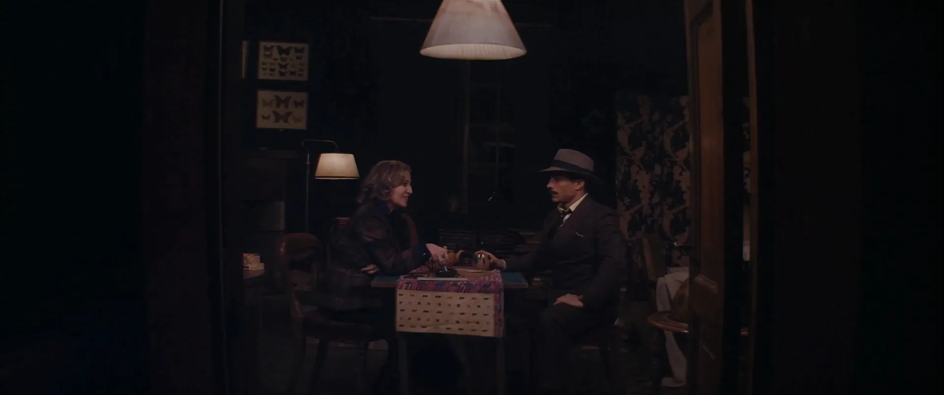 Gael García Bernal and Mercedes Morán in Neruda (2016)