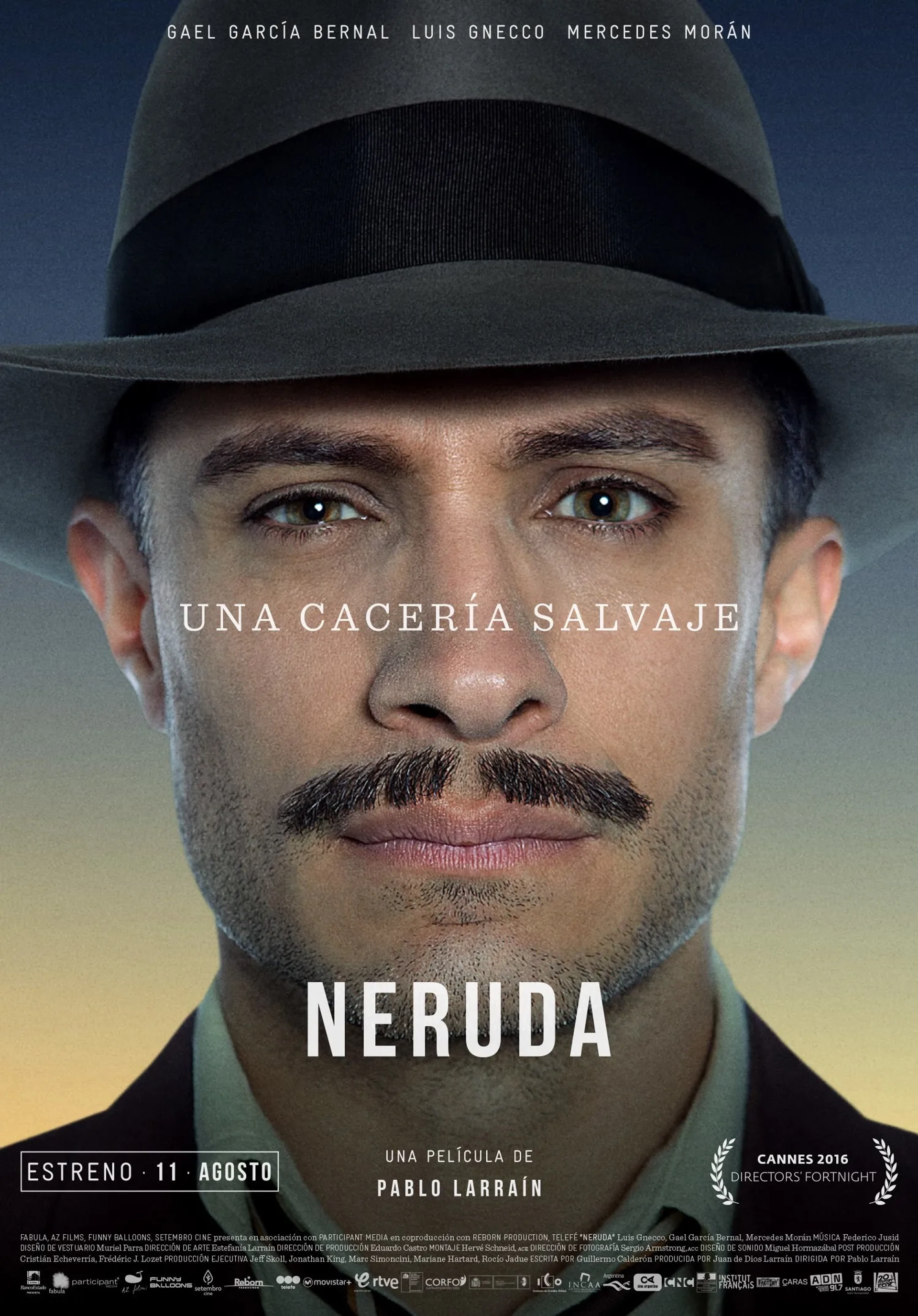 Gael García Bernal in Neruda (2016)