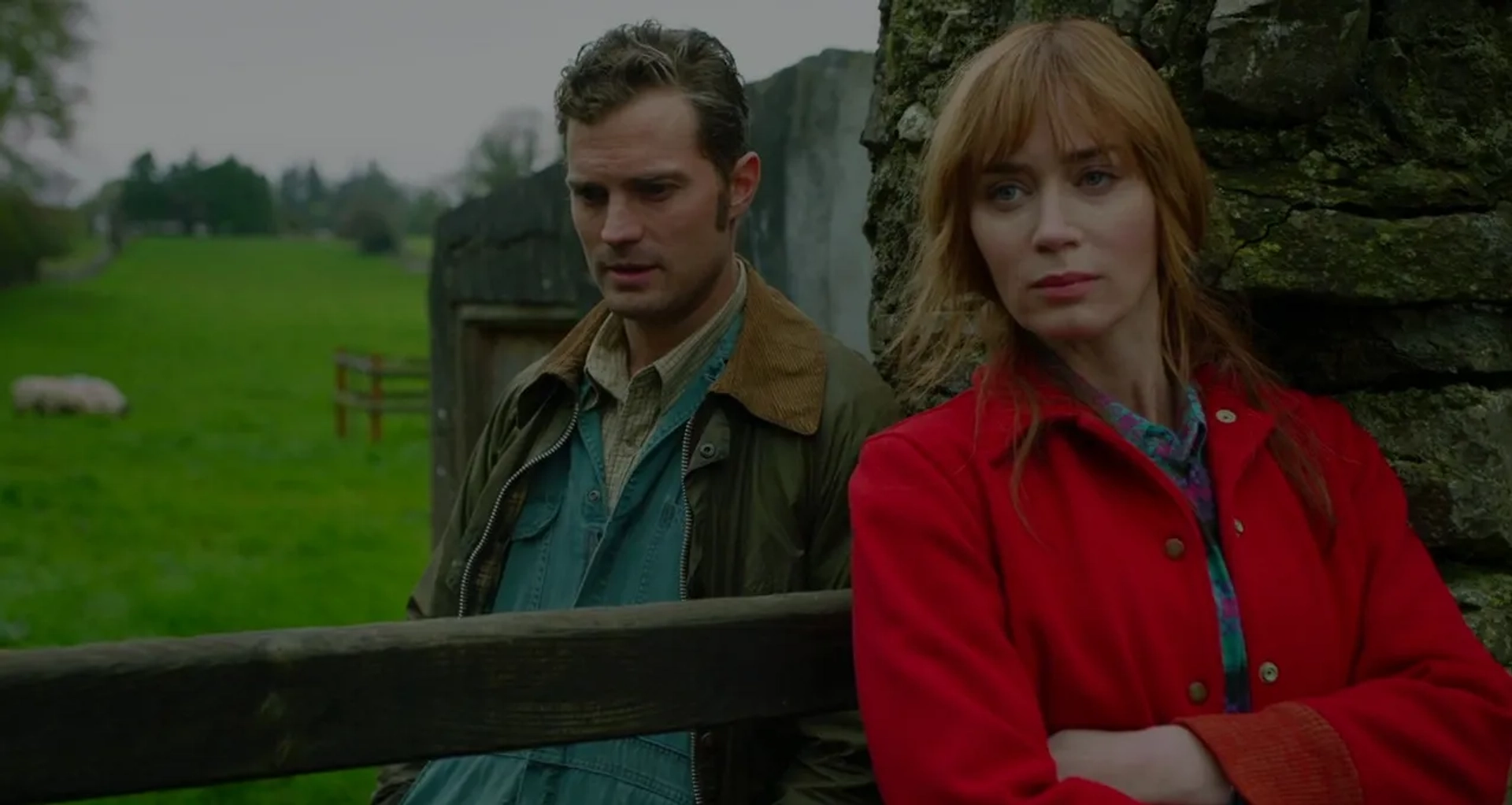 Emily Blunt and Jamie Dornan in Wild Mountain Thyme (2020)