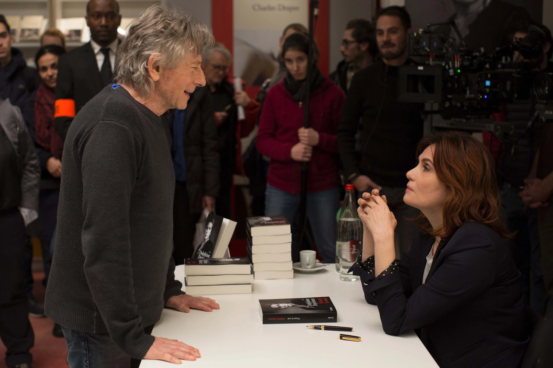 Roman Polanski and Emmanuelle Seigner in Based on a True Story (2017)