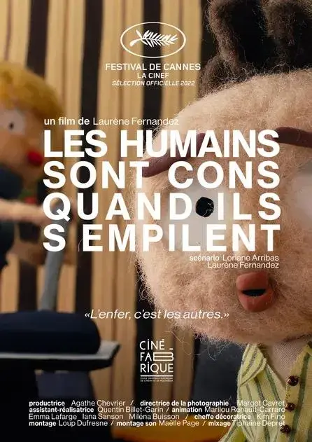 فیلم انسان ها وقتی با هم جمع می شوند احمق هستند (Les humains sont cons quand ils s'empilent 2022)