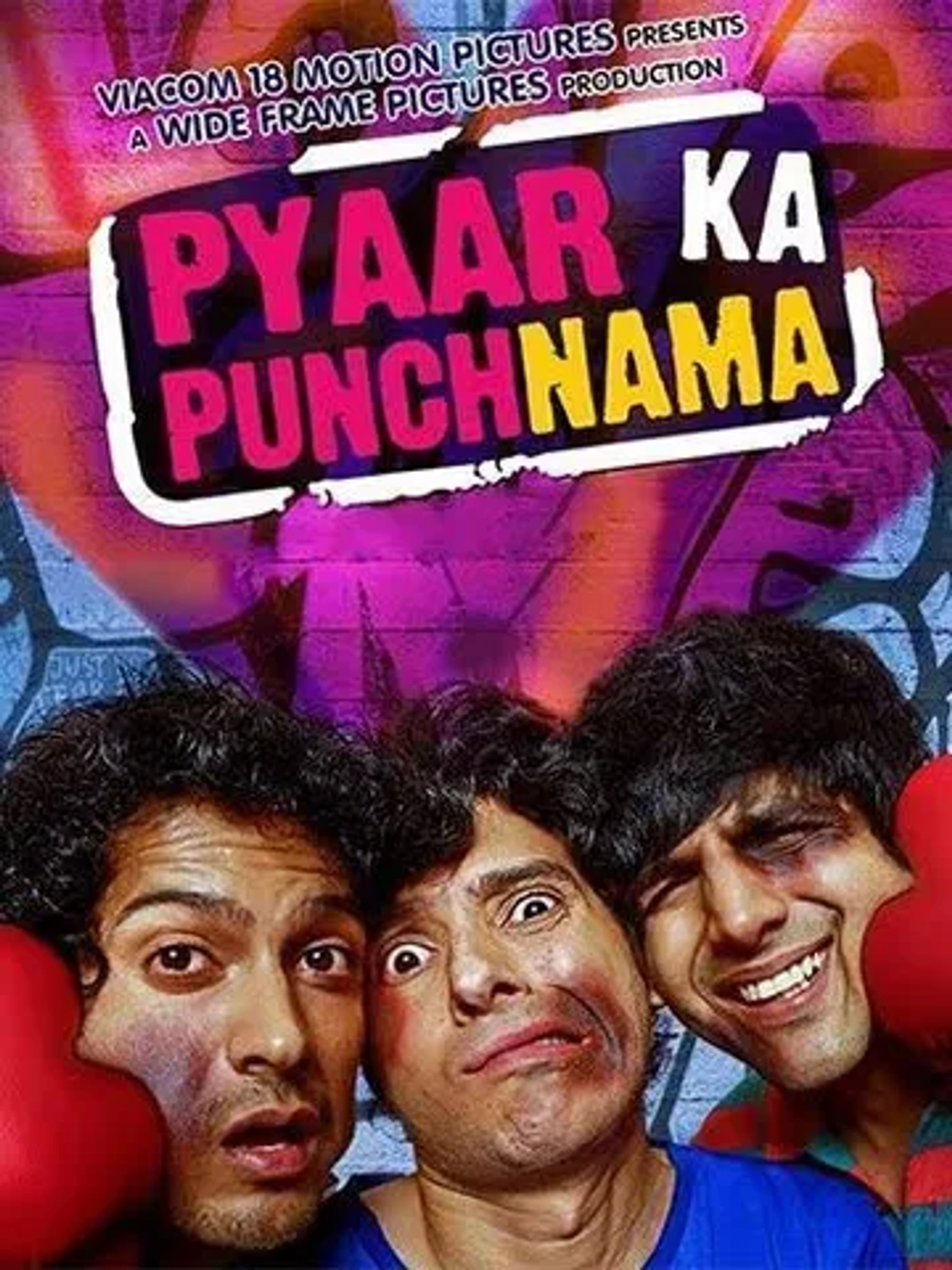 دانلود فیلم ضربه عشق (Pyaar Ka Punchnama 2011)
