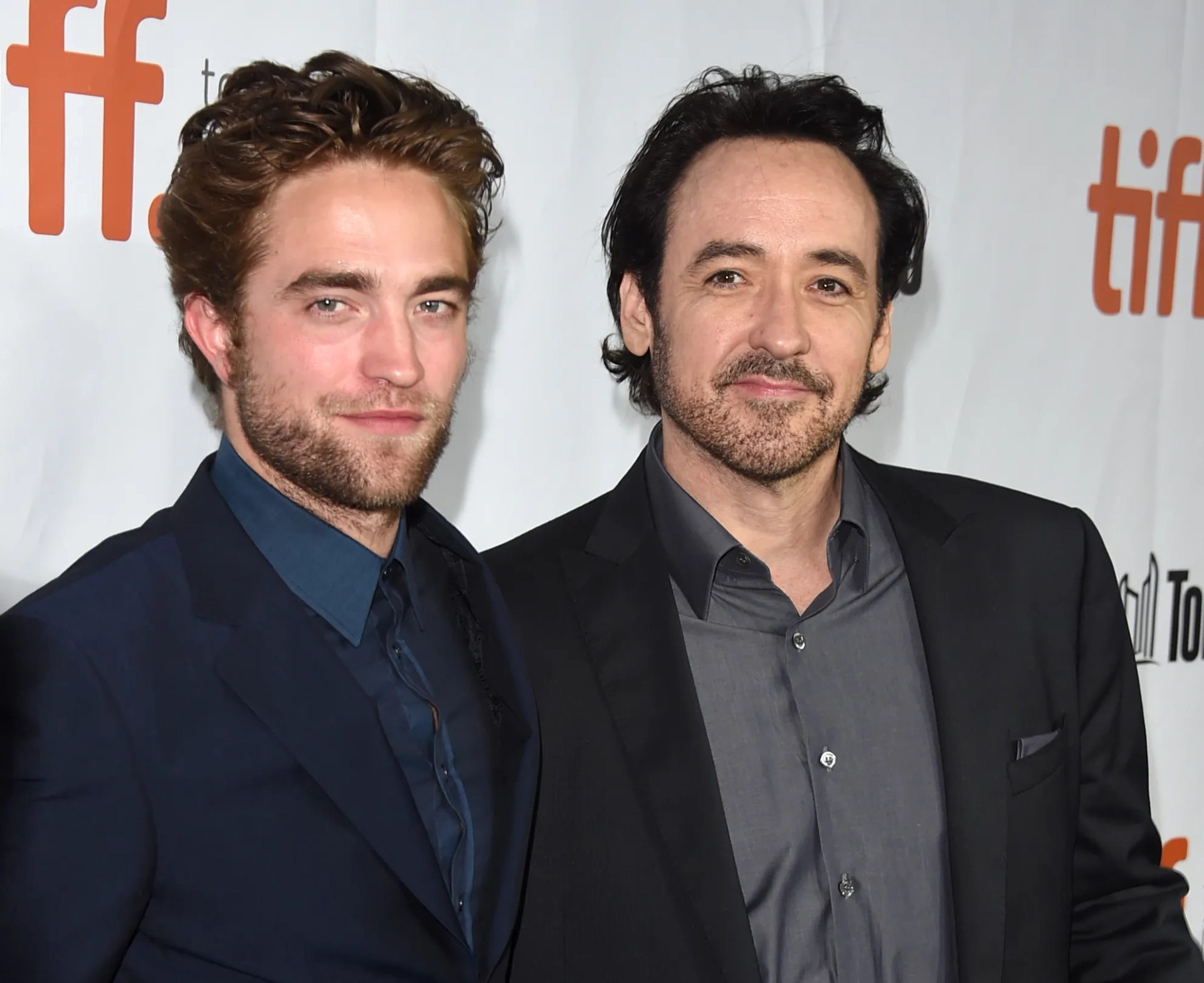 John Cusack and Robert Pattinson at an event for Maps to the Stars (2014)