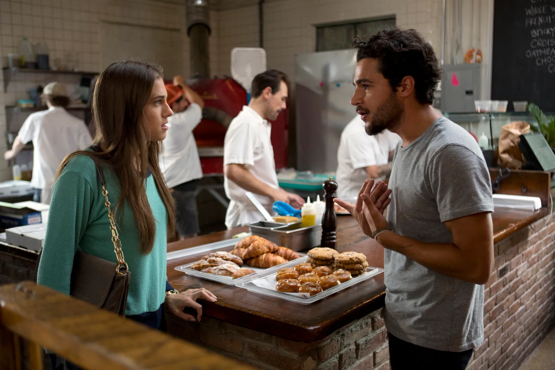 Christopher Abbott and Allison Williams in Girls (2012)