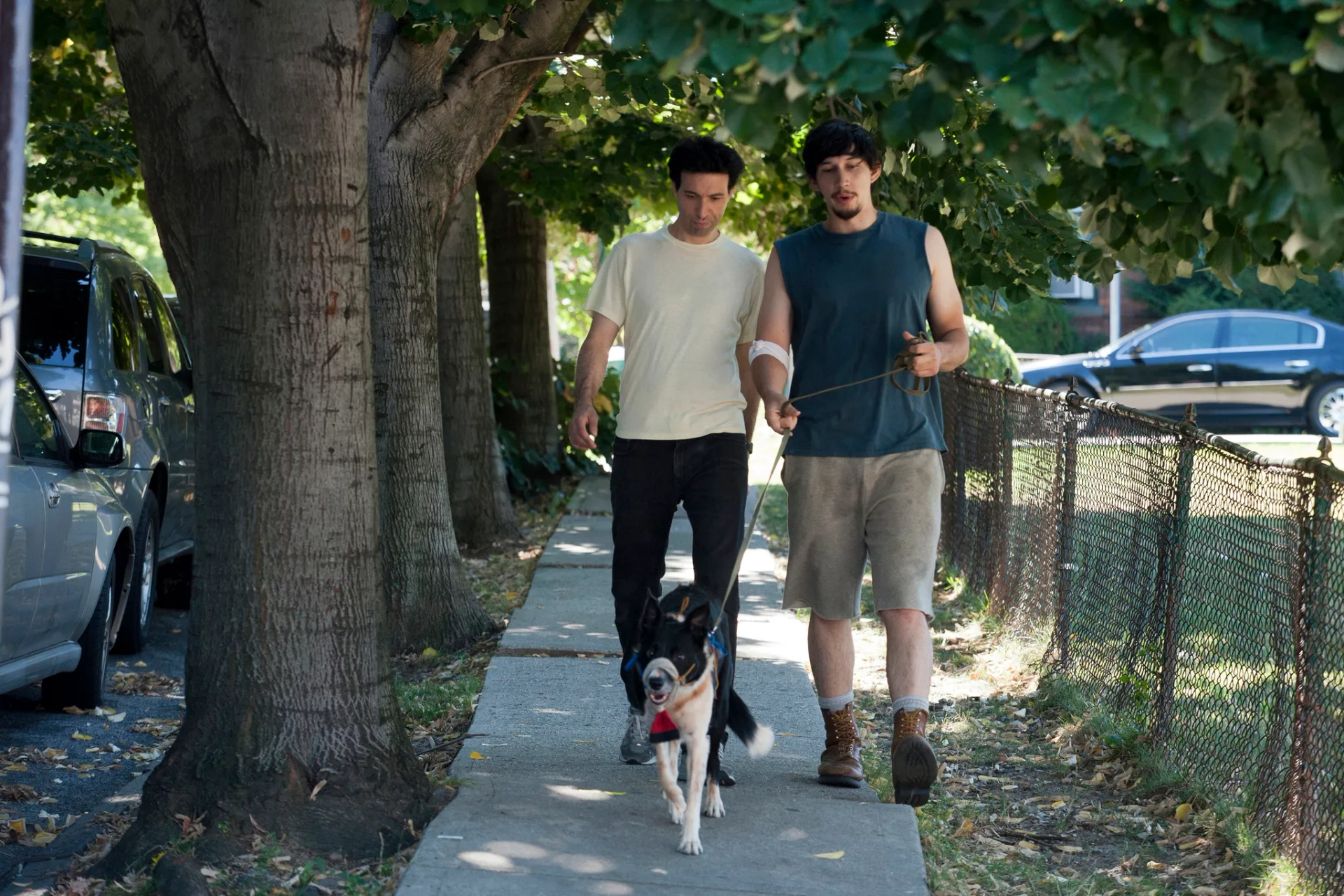 Alex Karpovsky and Adam Driver in Girls (2012)