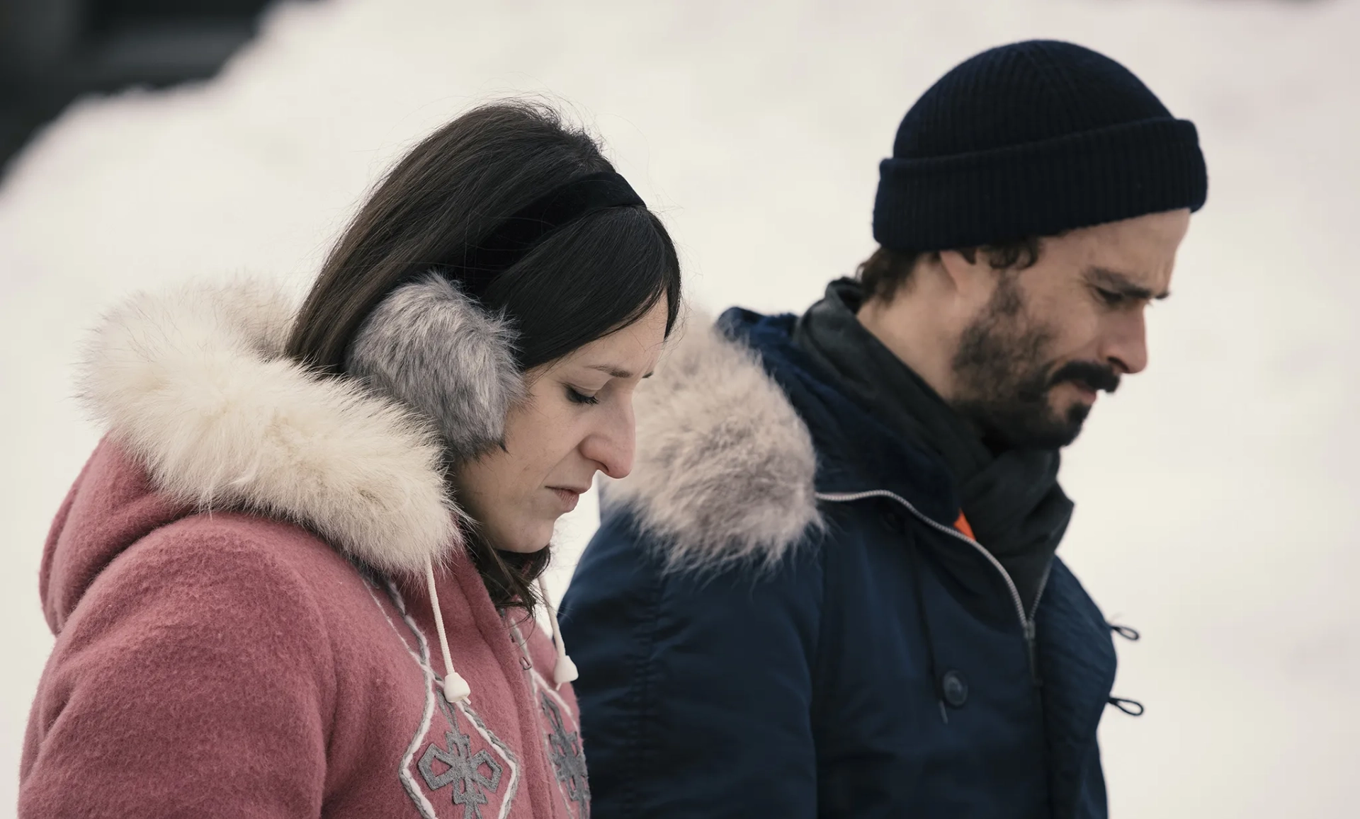 Patrick Hivon and Anne-Élisabeth Bossé in A Brother's Love (2019)