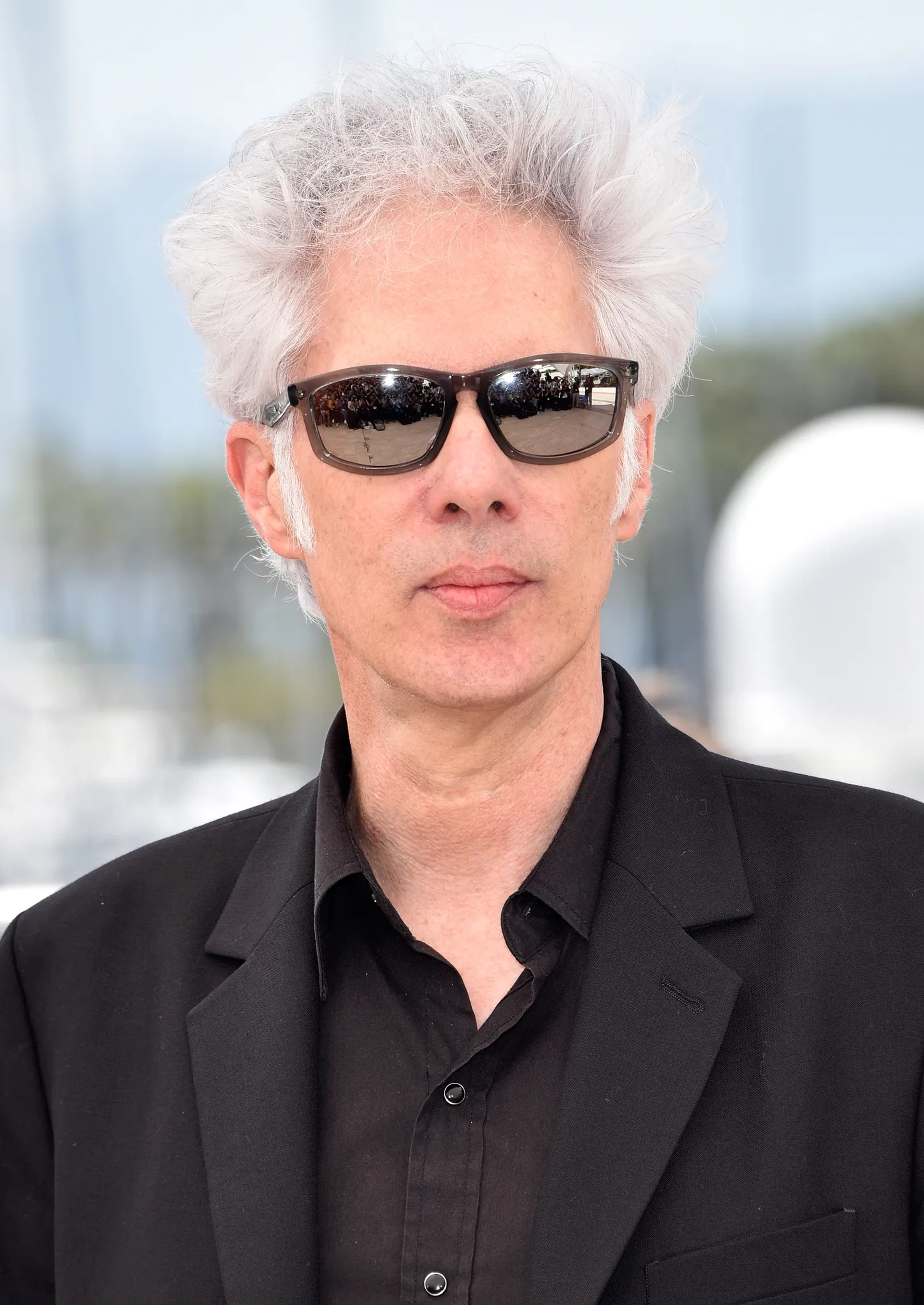 Jim Jarmusch at an event for Paterson (2016)