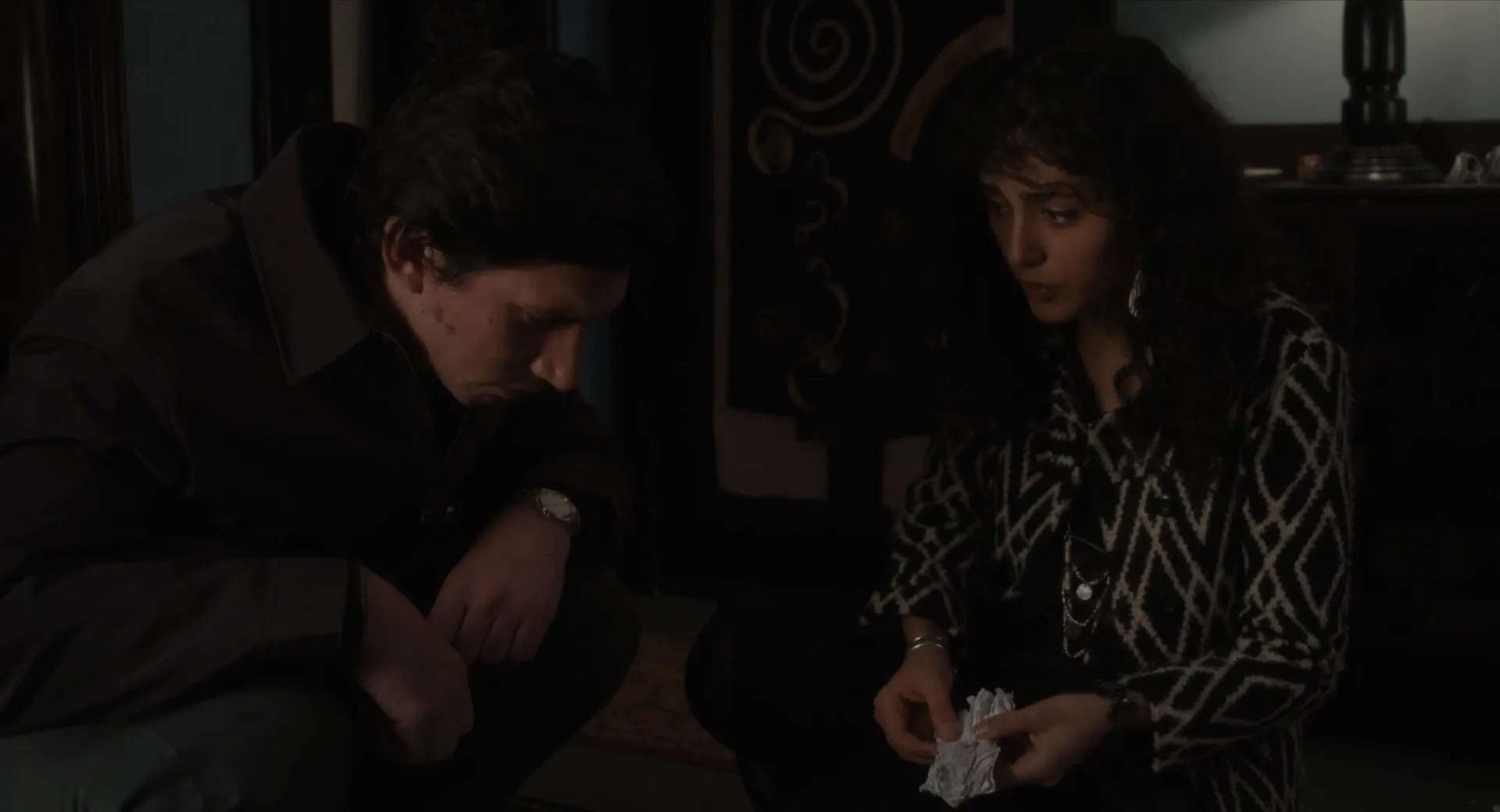 Golshifteh Farahani and Adam Driver in Paterson (2016)