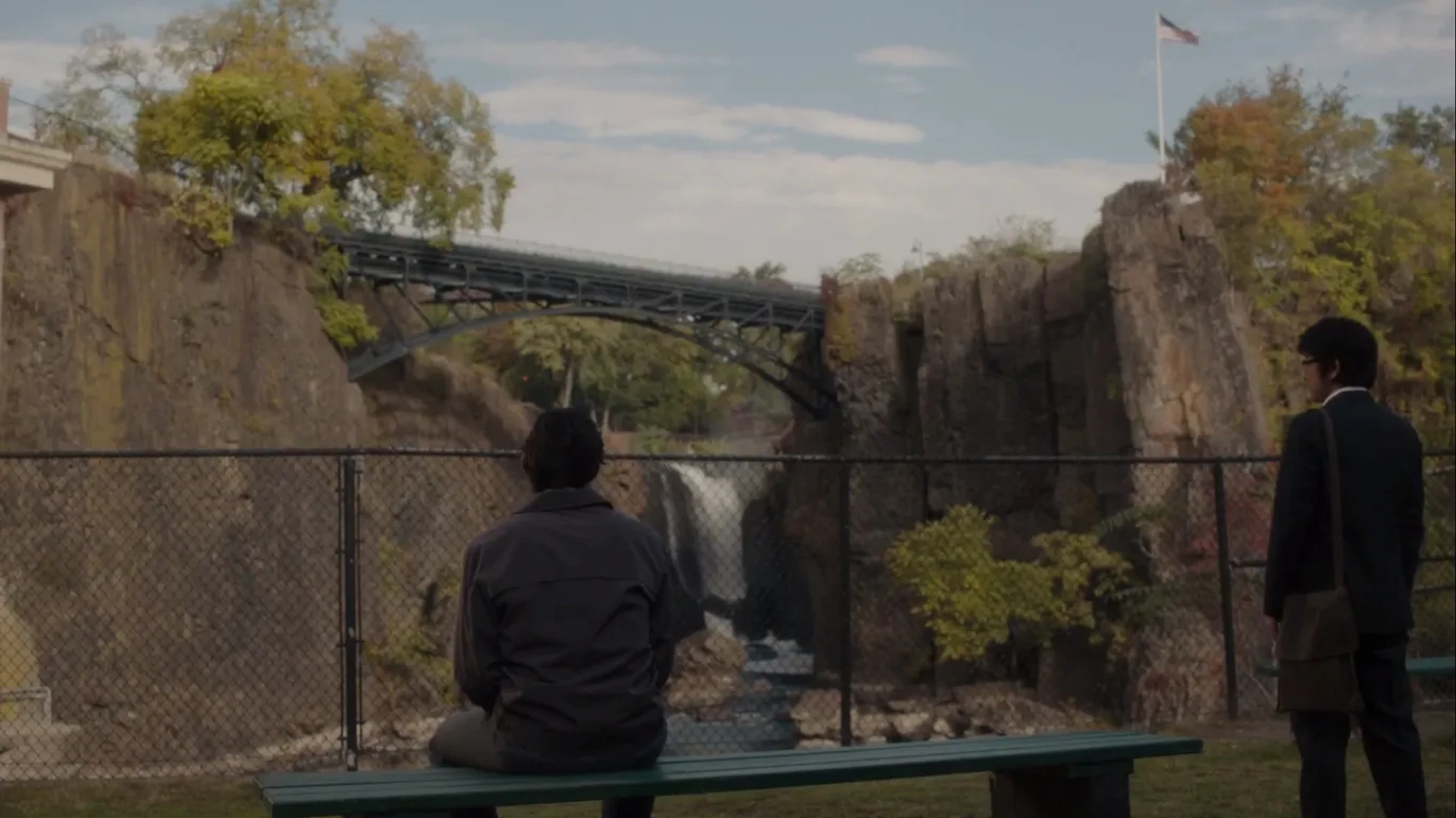 Masatoshi Nagase and Adam Driver in Paterson (2016)