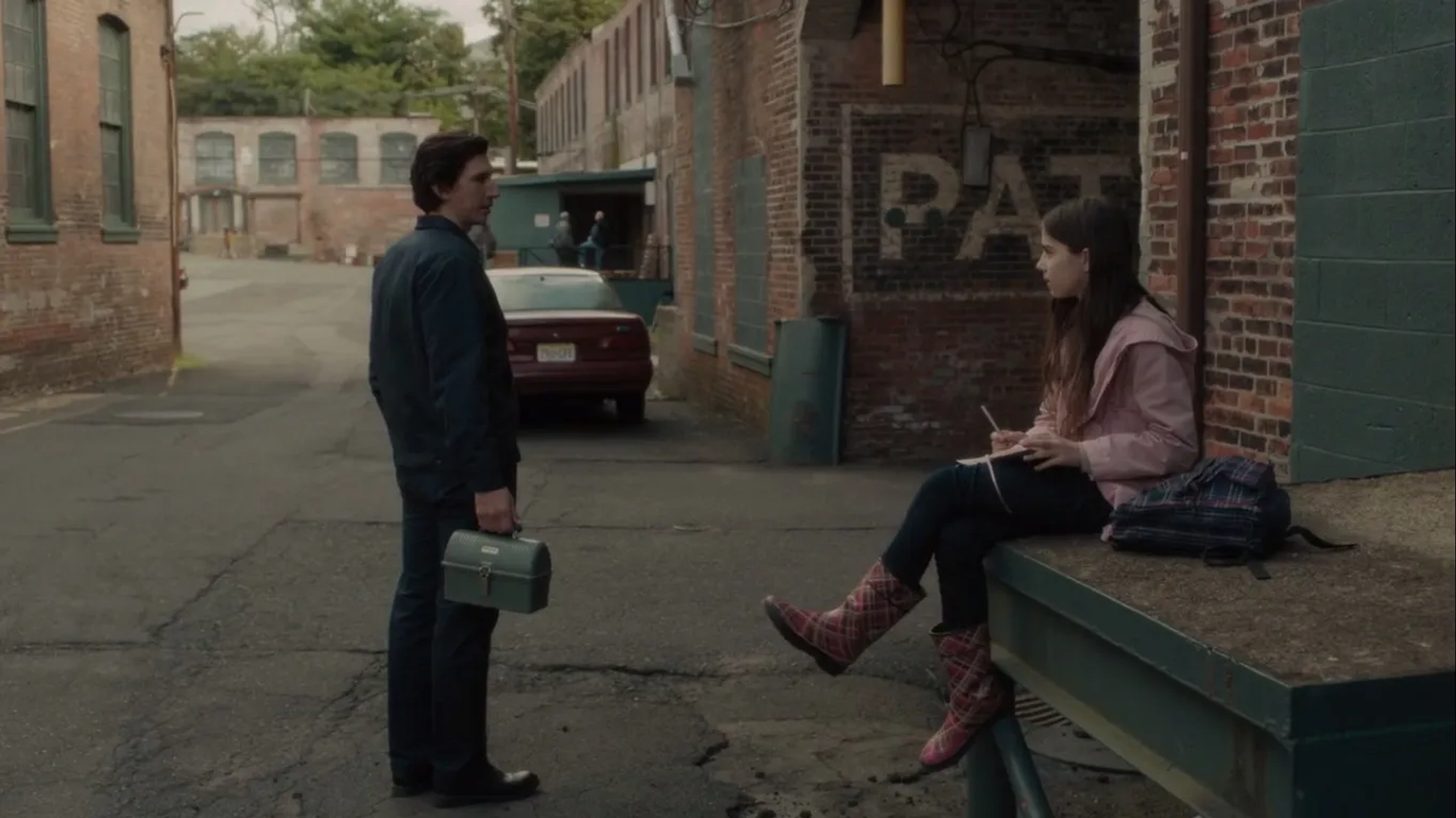 Adam Driver and Sterling Jerins in Paterson (2016)