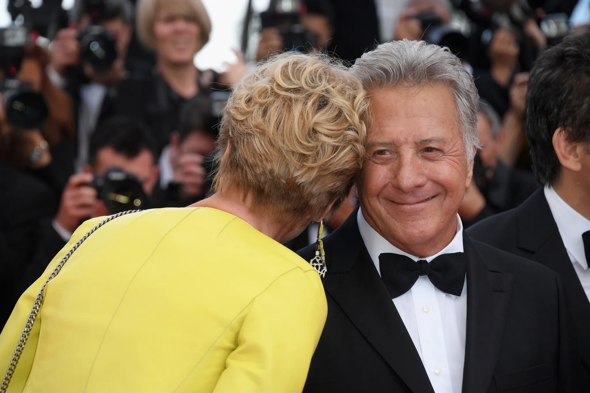 Dustin Hoffman and Emma Thompson at an event for The Meyerowitz Stories (2017)