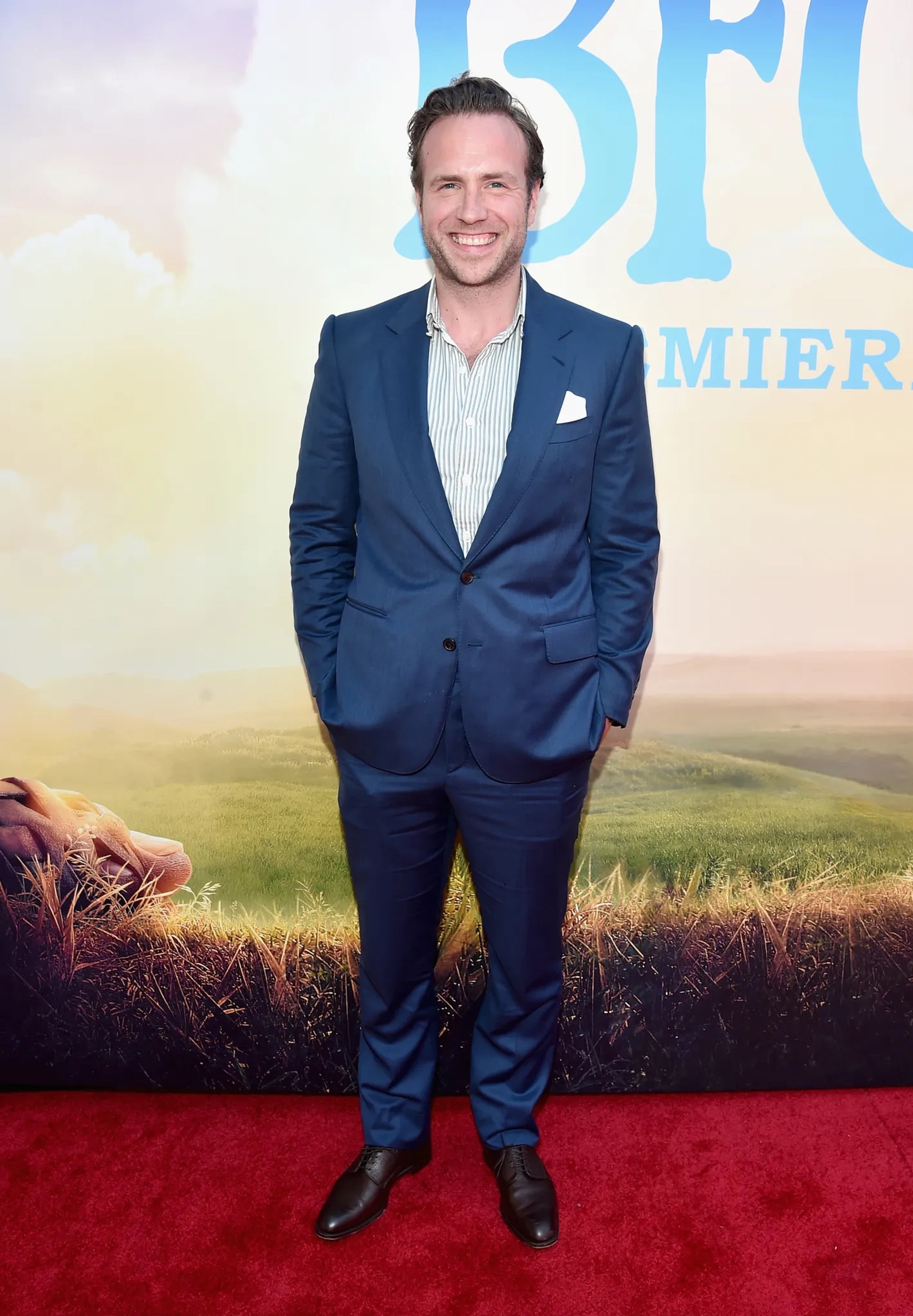 Rafe Spall at an event for The BFG (2016)