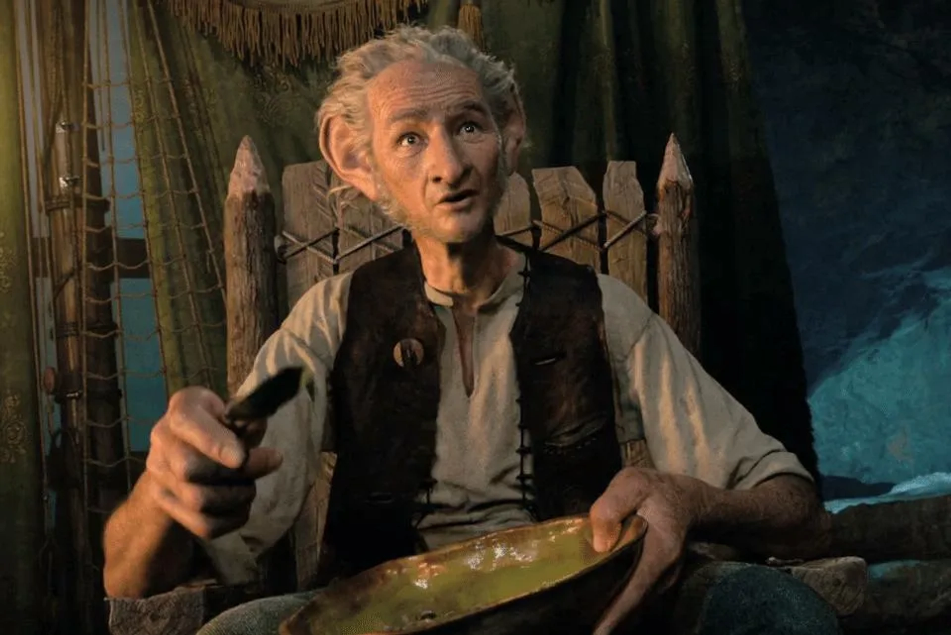 Mark Rylance in The BFG (2016)