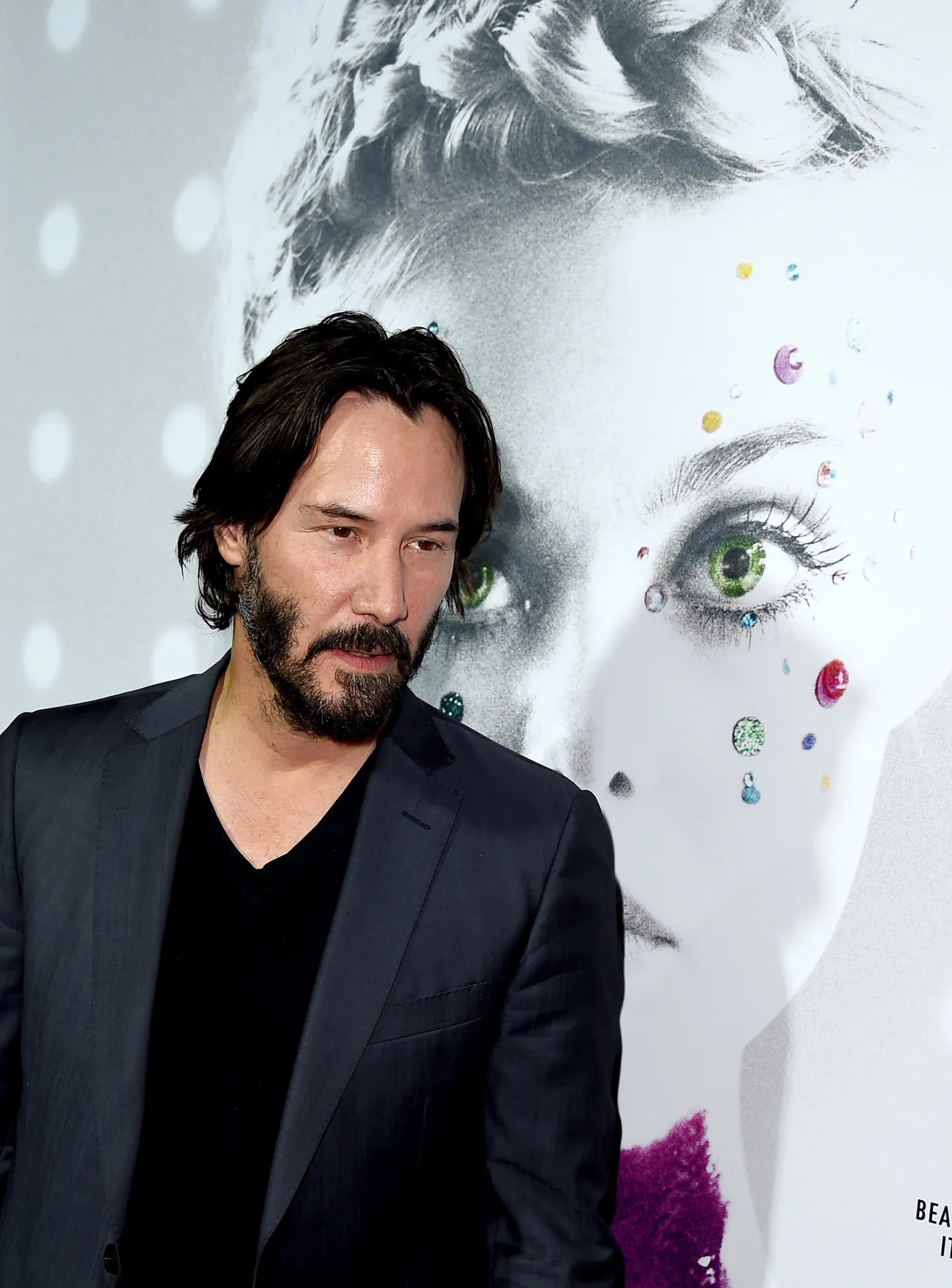 Keanu Reeves at an event for The Neon Demon (2016)