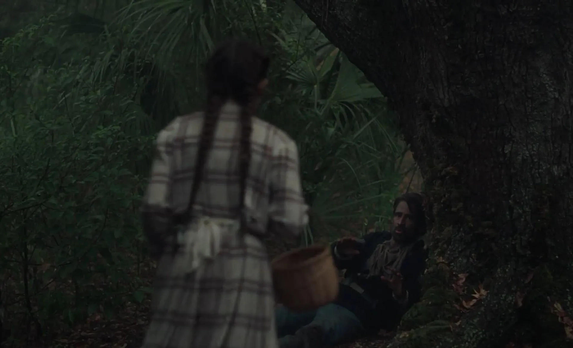 Colin Farrell and Oona Laurence in The Beguiled (2017)