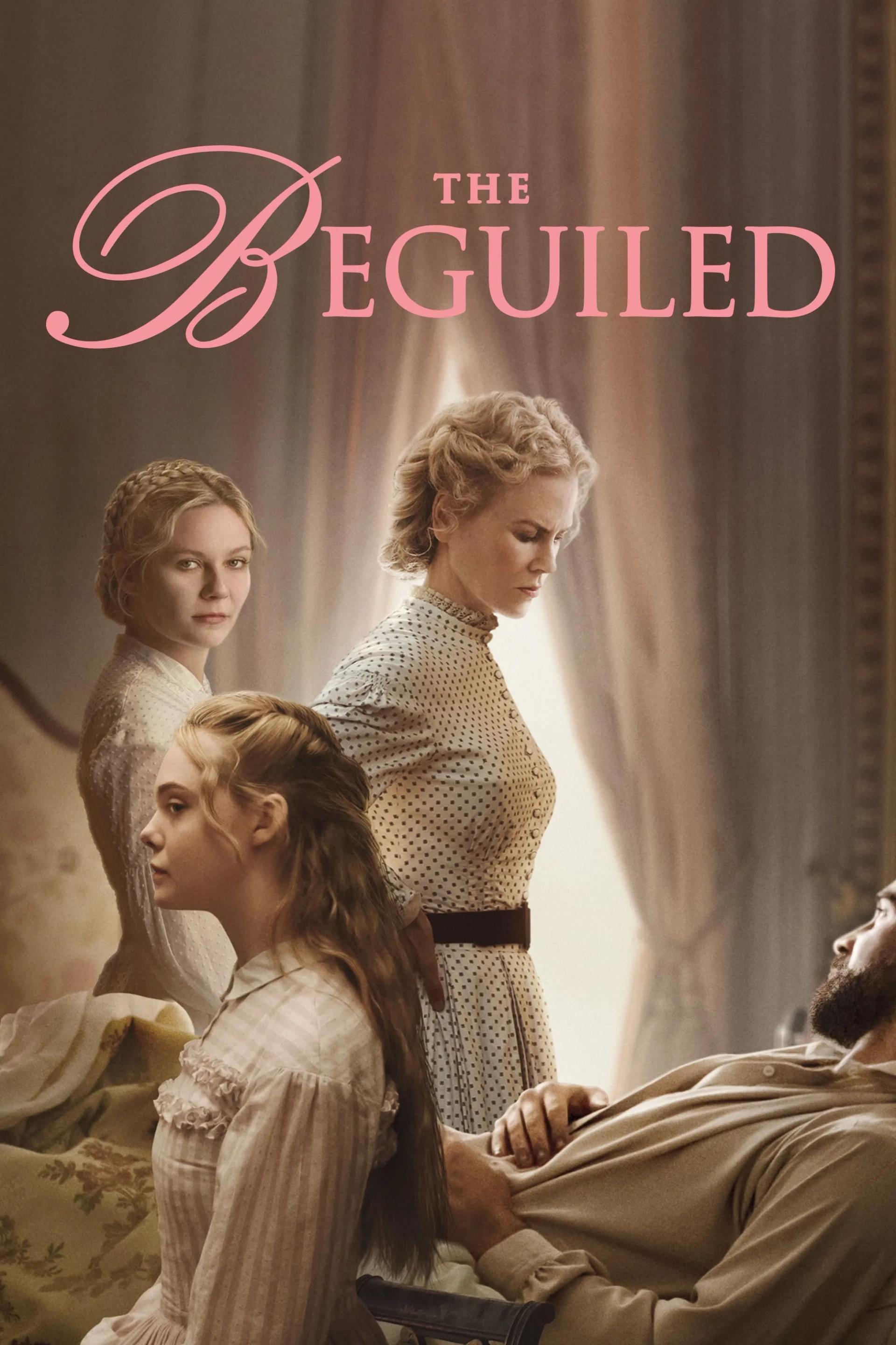 Nicole Kidman, Kirsten Dunst, Colin Farrell, and Elle Fanning in The Beguiled (2017)