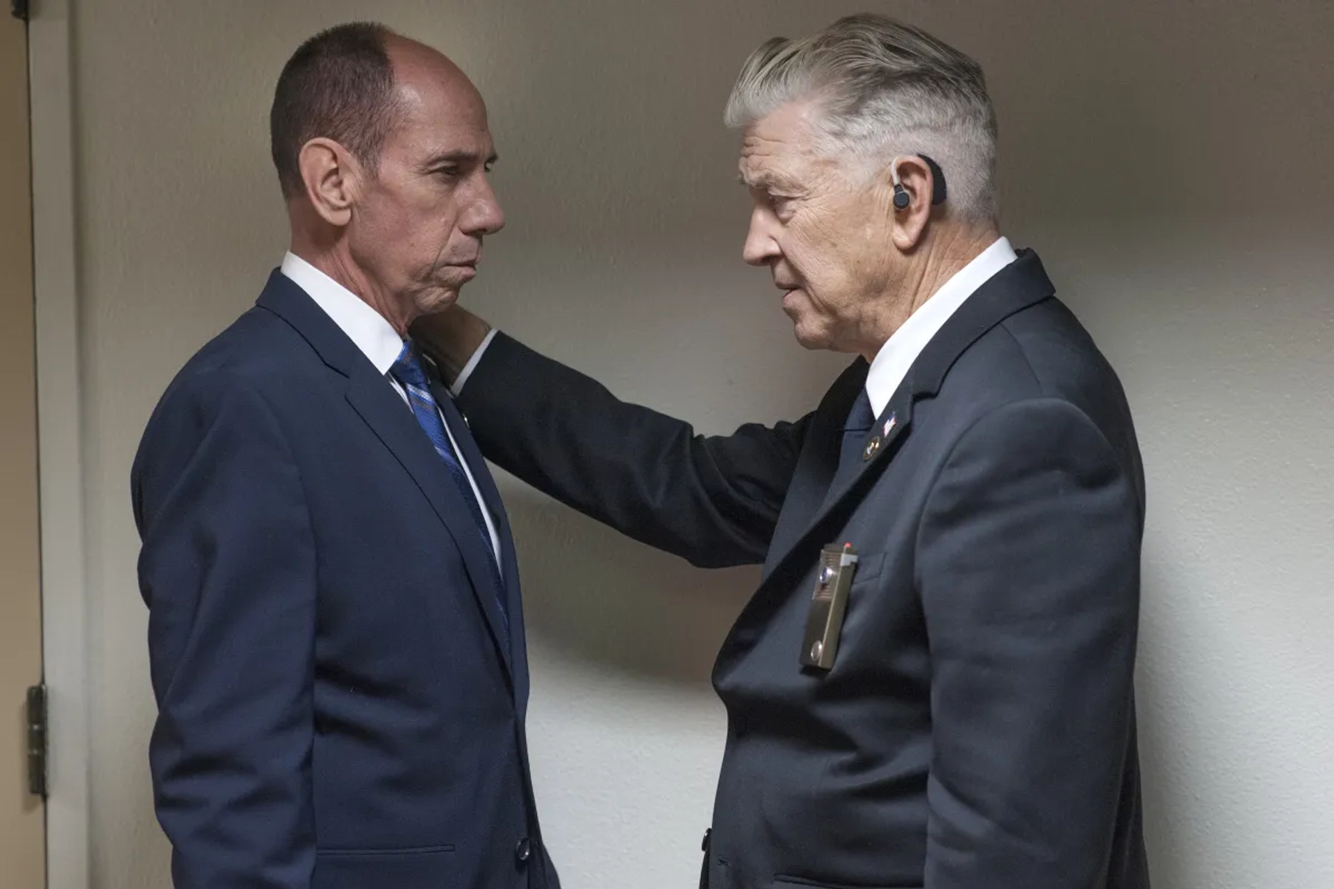 David Lynch and Miguel Ferrer in Twin Peaks (2017)