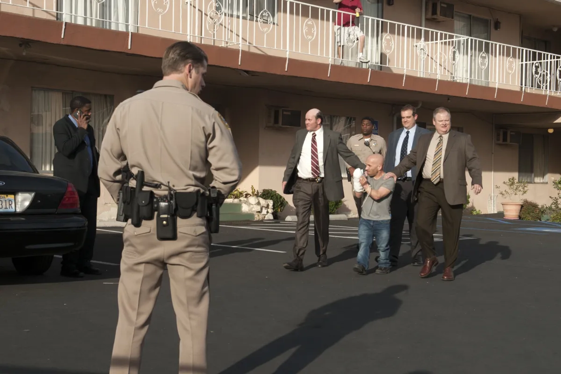 Larry Clarke, David Koechner, Christophe Zajac-Denek, and Eric Edelstein in Twin Peaks (2017)