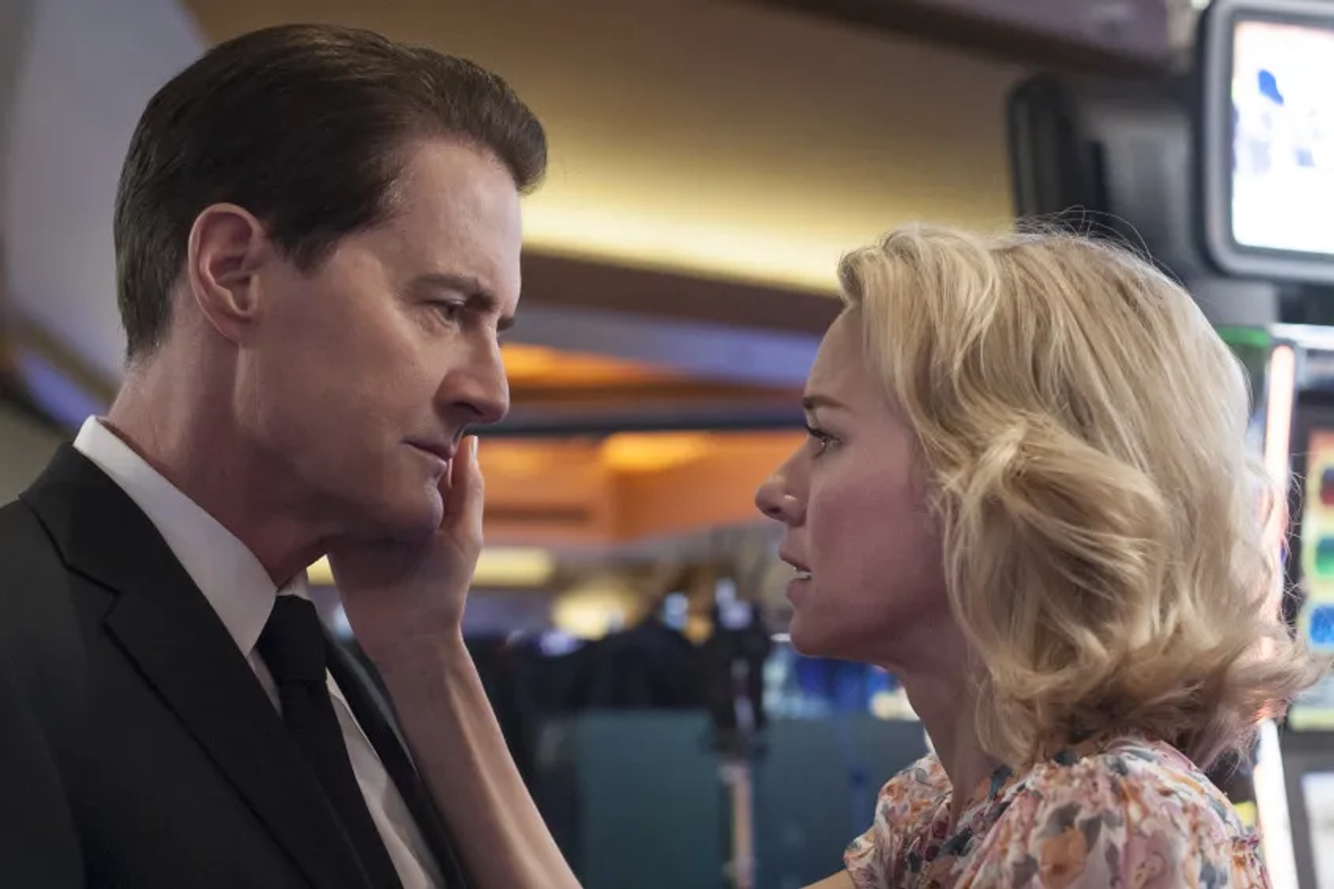 Kyle MacLachlan and Naomi Watts in Twin Peaks (2017)