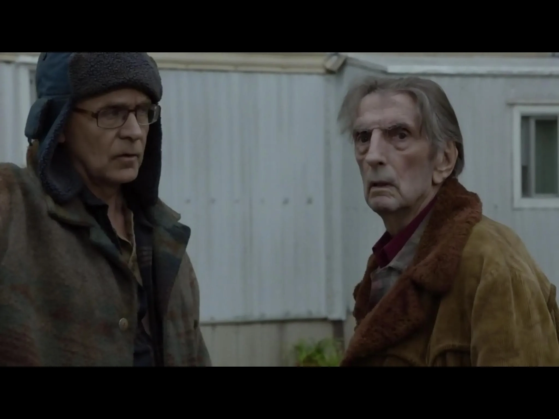 Harry Dean Stanton and Mark Frost in Twin Peaks (2017)