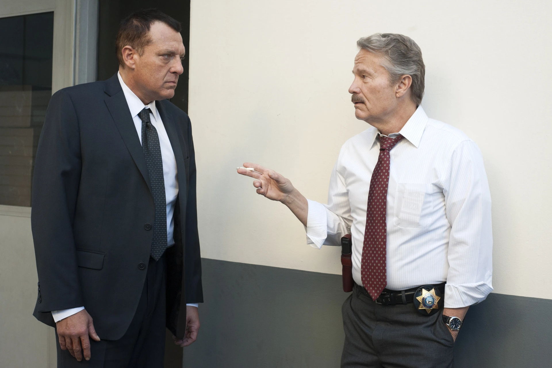 John Savage and Tom Sizemore in Twin Peaks (2017)