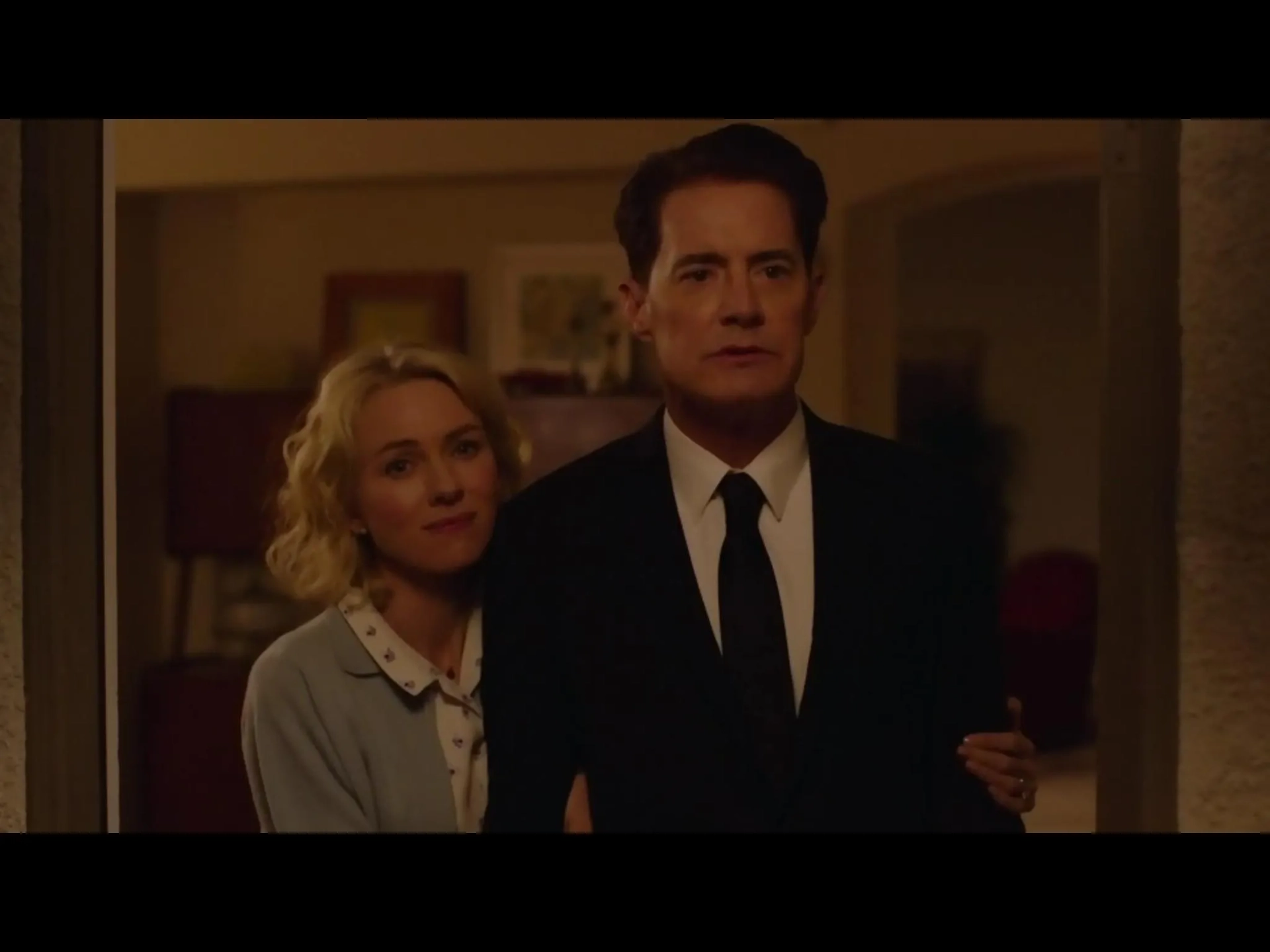 Kyle MacLachlan and Naomi Watts in Twin Peaks (2017)