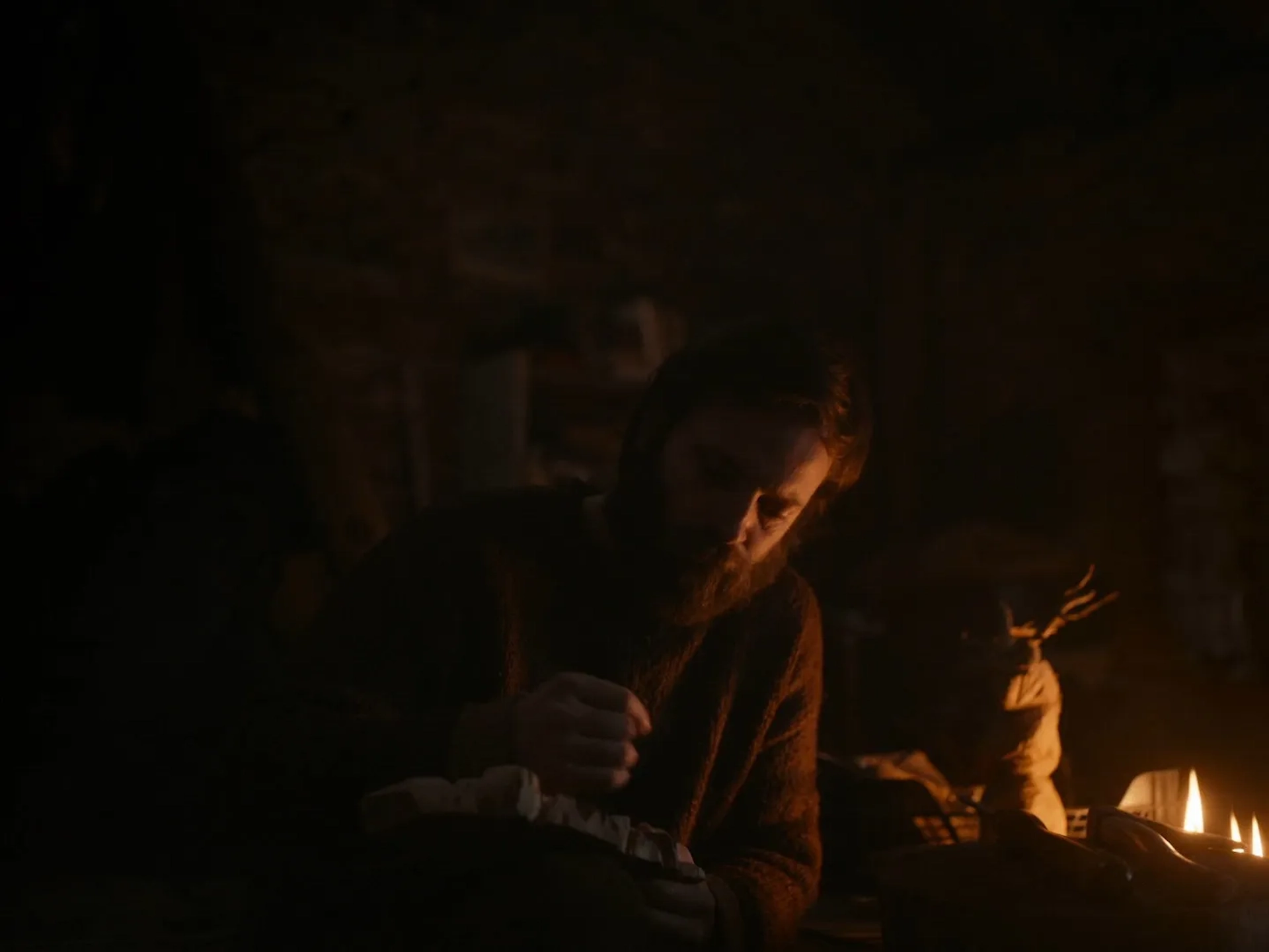 Alessandro Borghi in The Eight Mountains (2022)