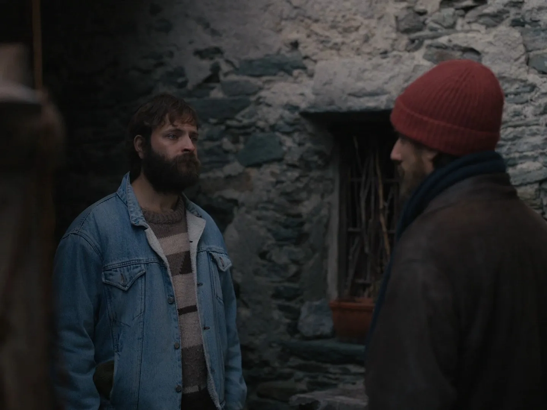 Luca Marinelli and Alessandro Borghi in The Eight Mountains (2022)