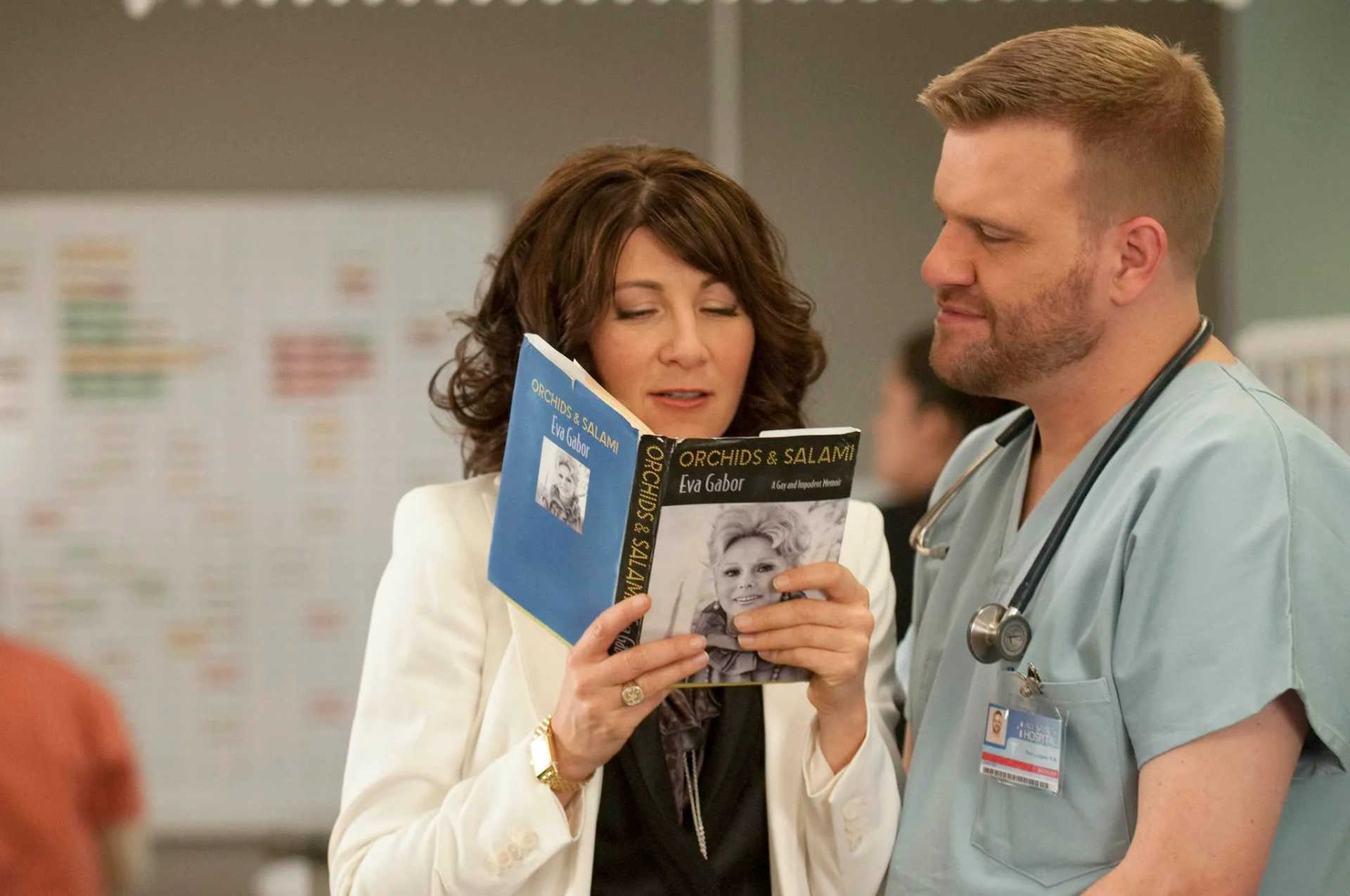 Eve Best and Stephen Wallem in Nurse Jackie (2009)