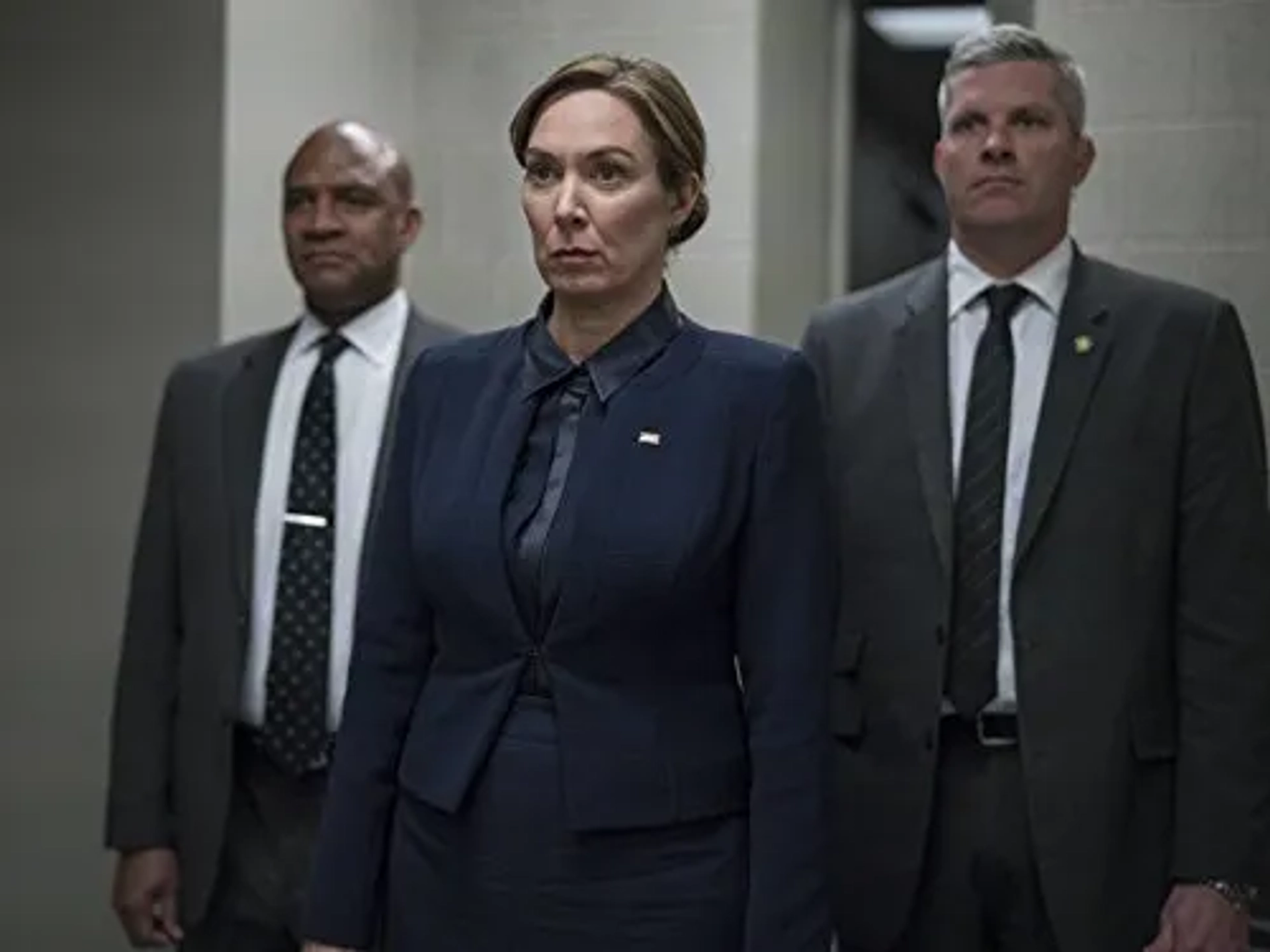 Elizabeth Marvel, Ulysses E. Campbell, and J.T. Talley in Homeland (2011)