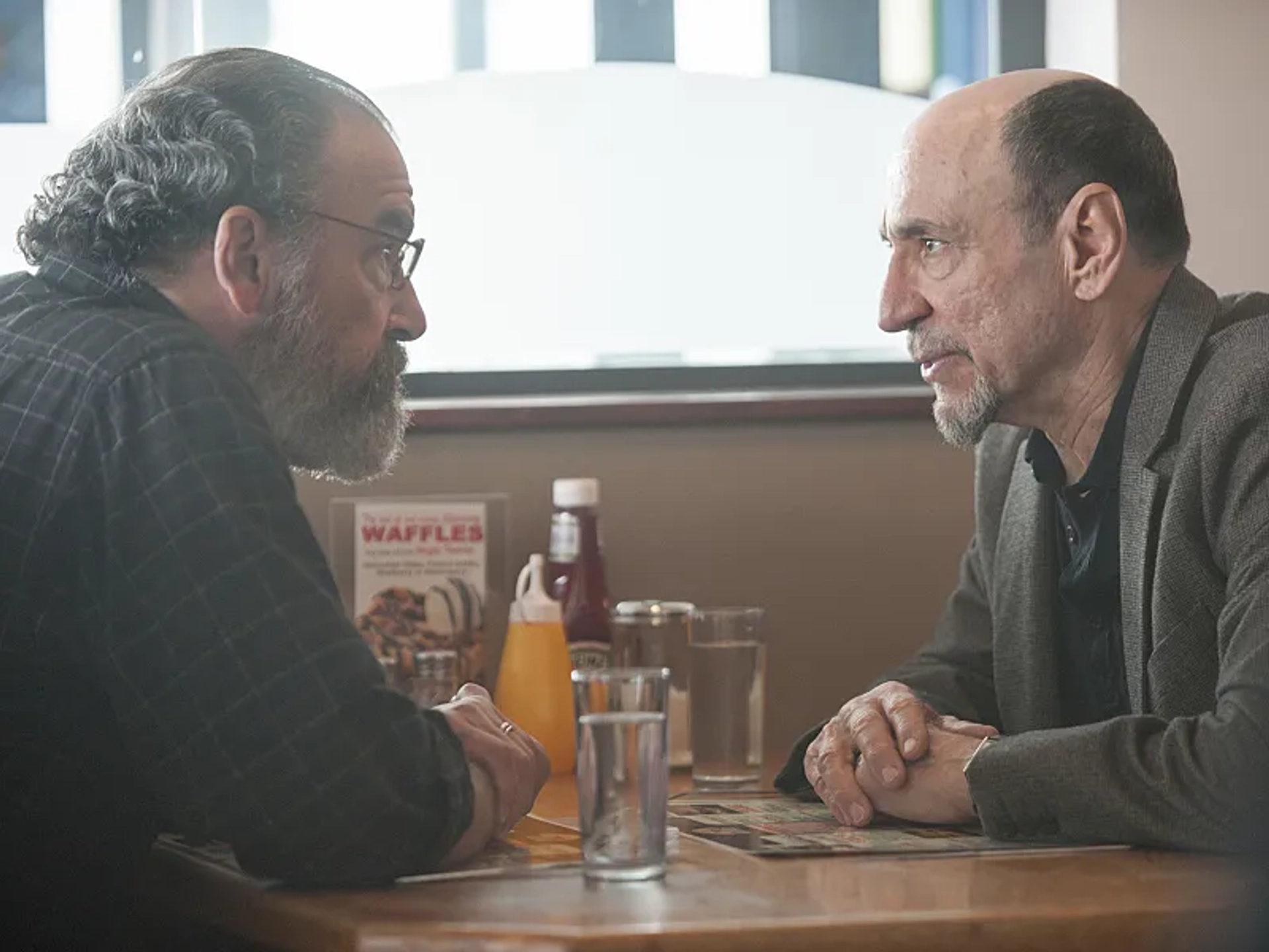 F. Murray Abraham and Mandy Patinkin in Homeland (2011)