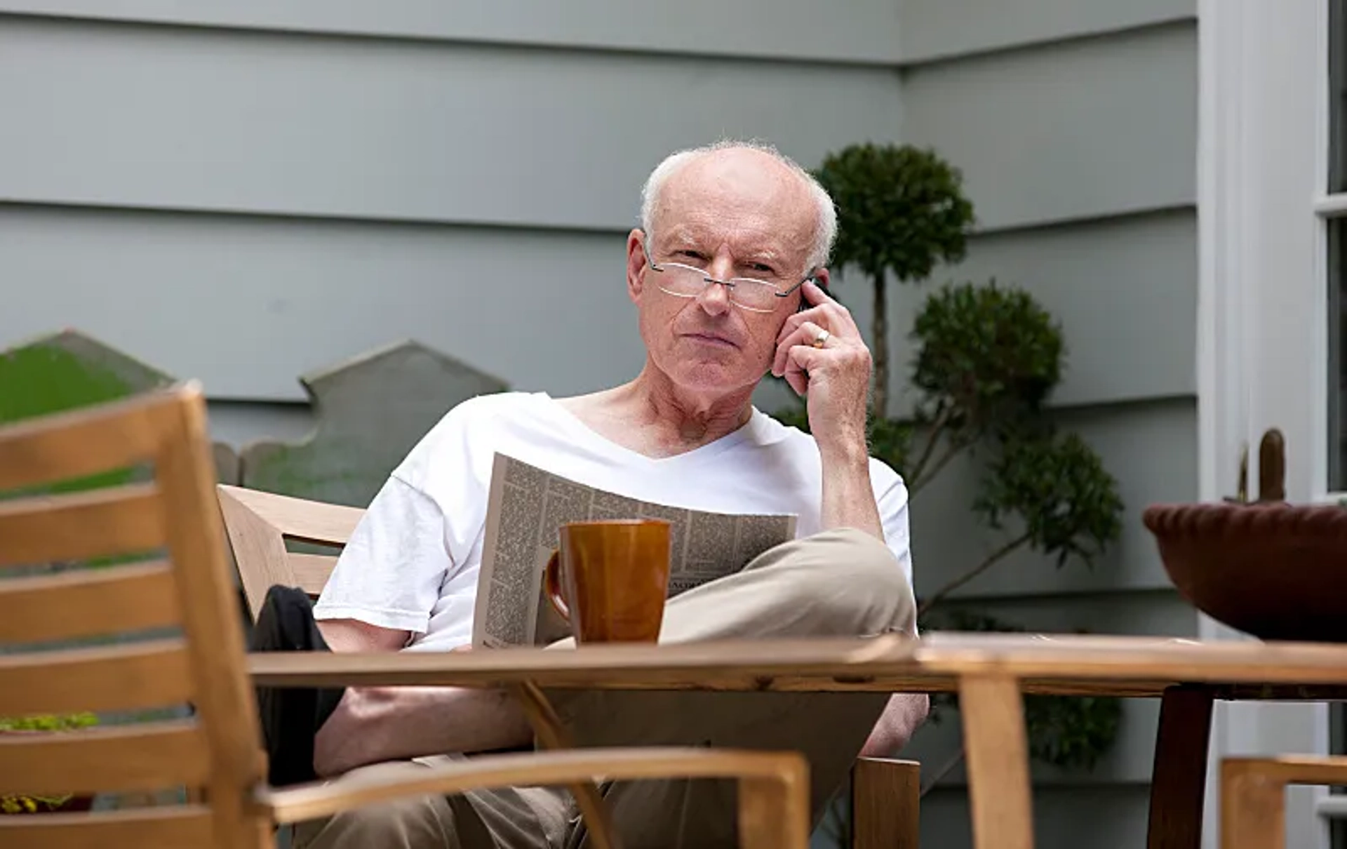 James Rebhorn in Homeland (2011)