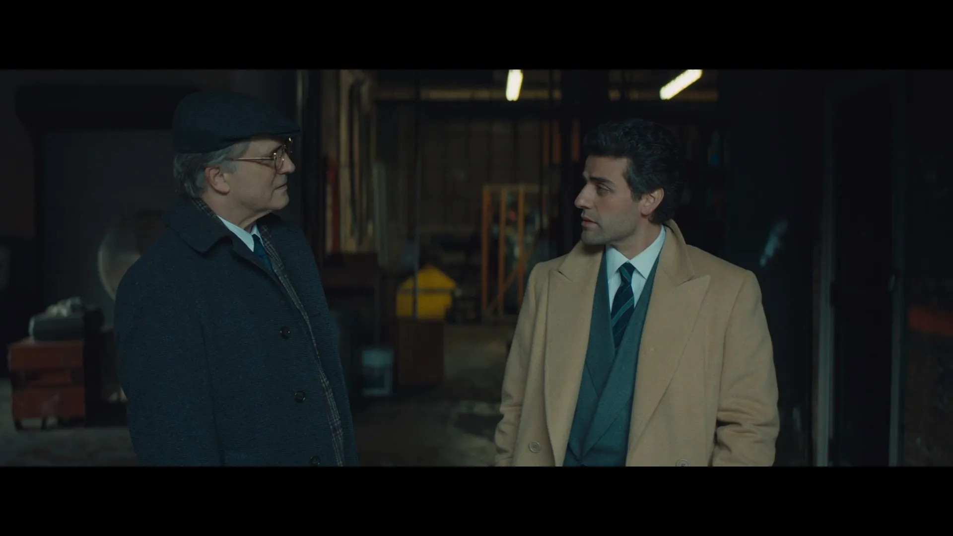 Albert Brooks and Oscar Isaac in A Most Violent Year (2014)