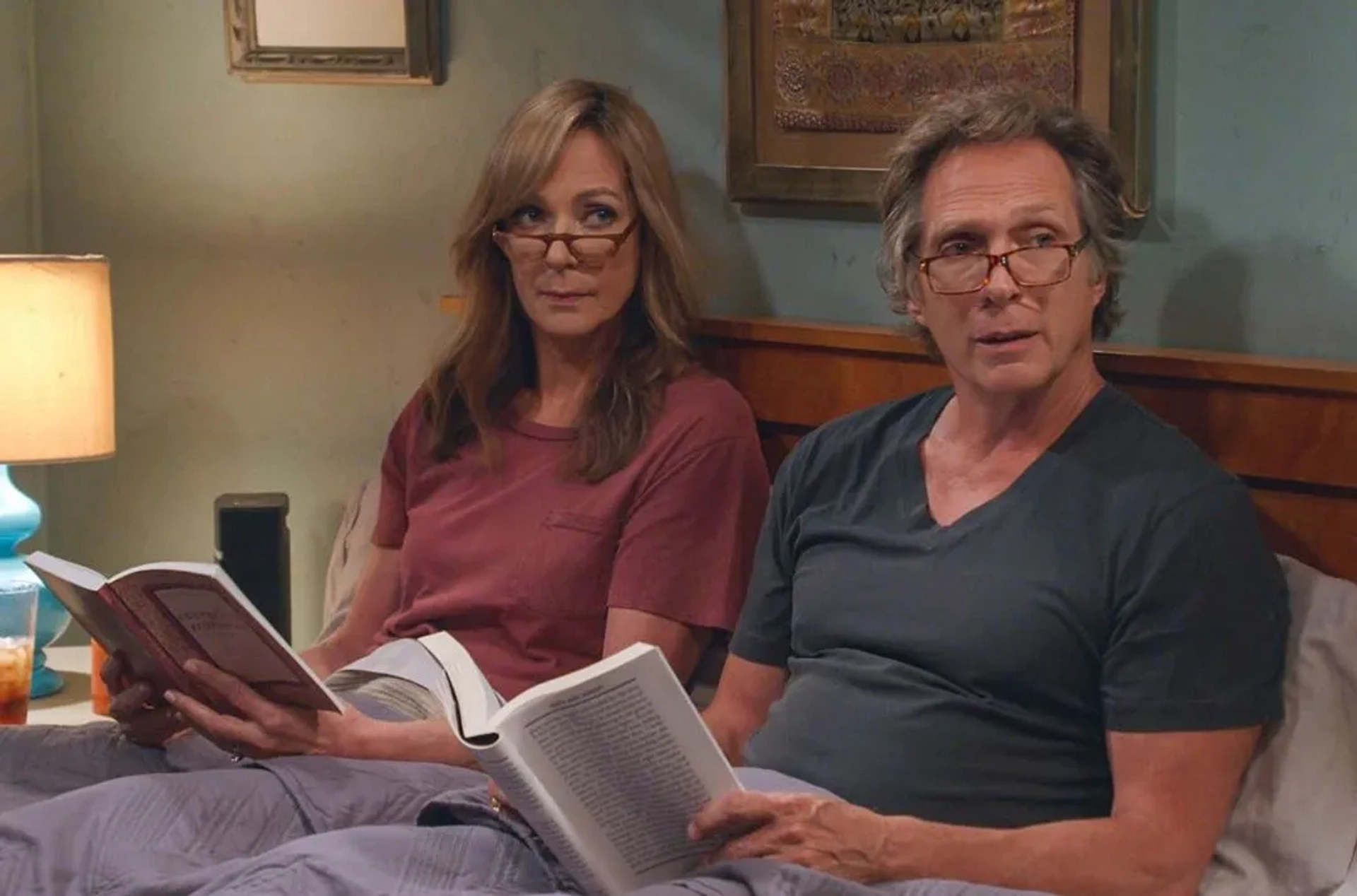 William Fichtner and Allison Janney in Mom: Pop Pop and a Puma (2019)