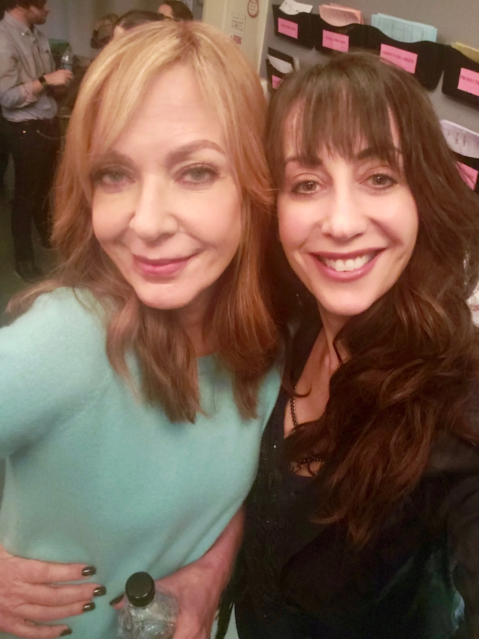 working on MOM with the amazing Allison Janney!