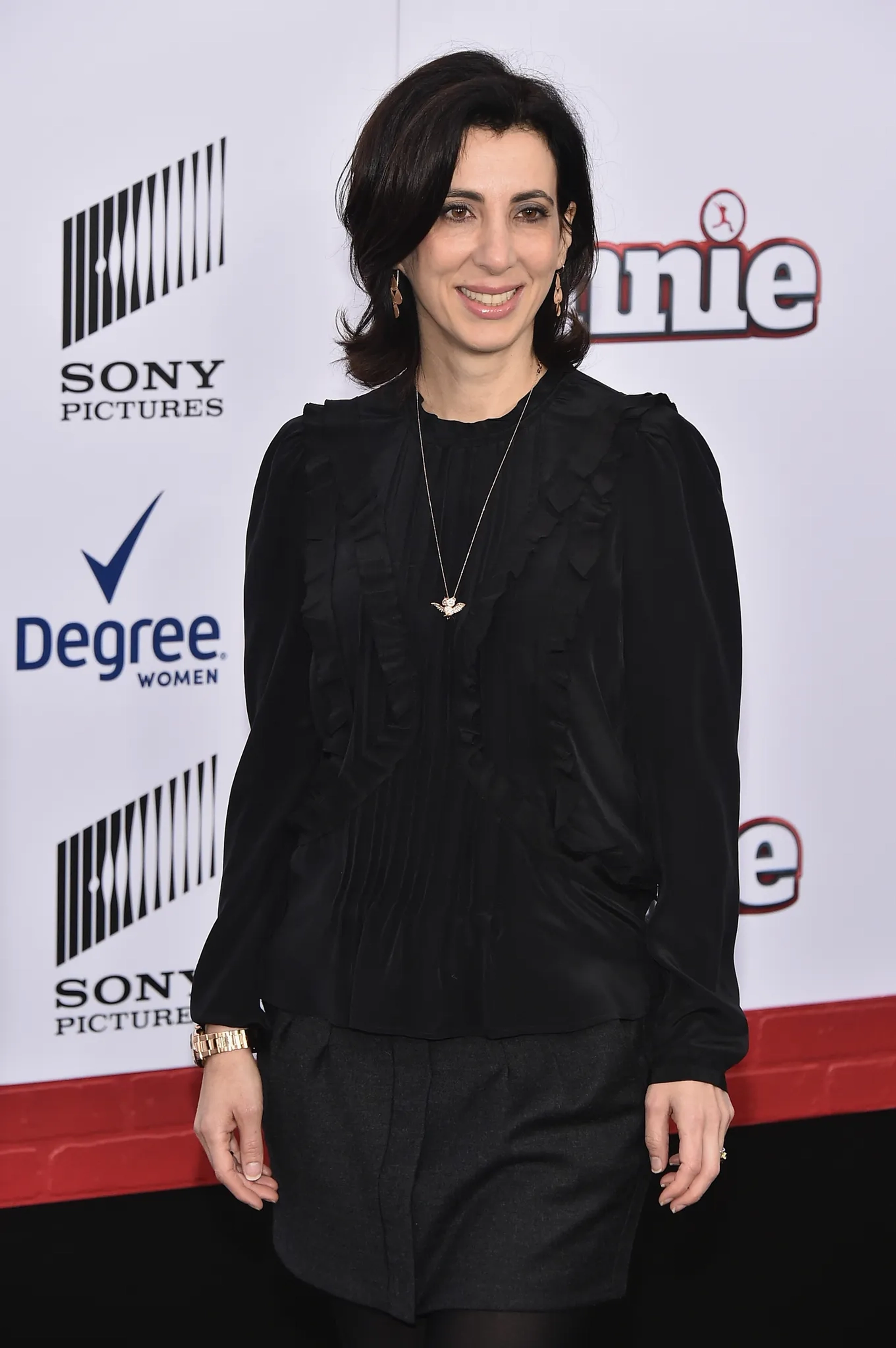 Aline Brosh McKenna at an event for Annie (2014)